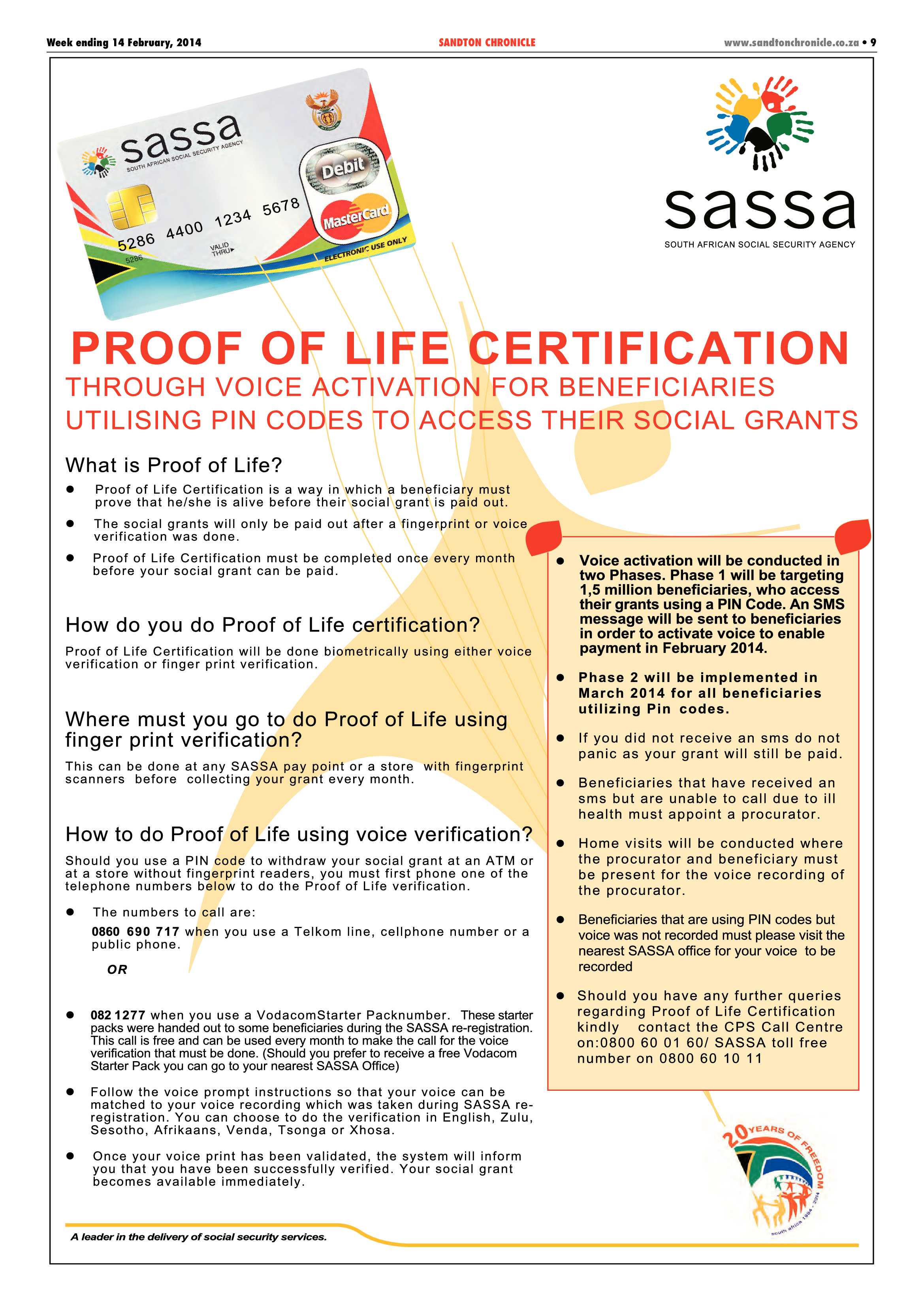 Sandton Chronicle 14 February 2014 page 9