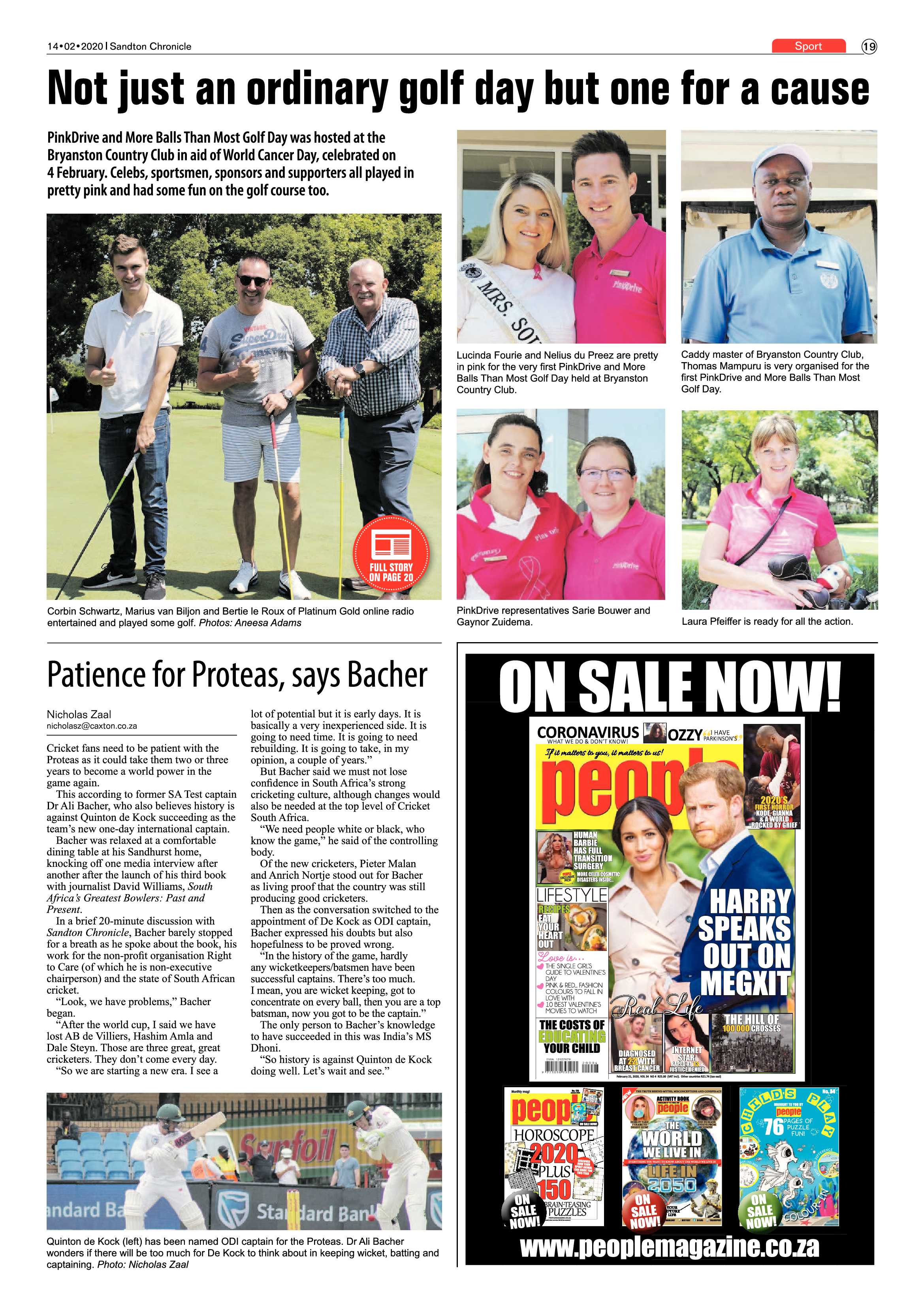 Sandton Chronicle 14 February 2020 page 19