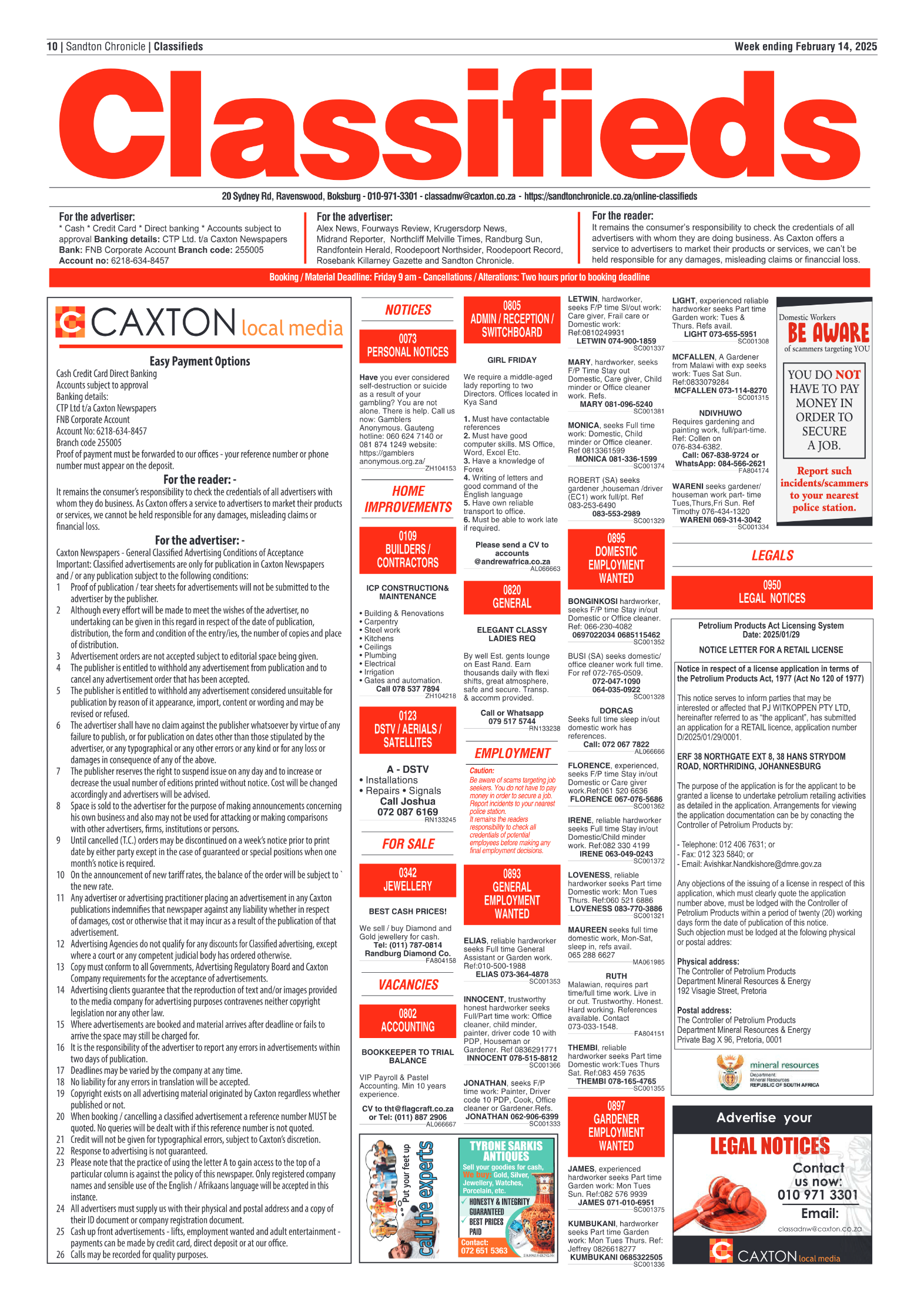 Sandton Chronicle 14 February 2025 page 10