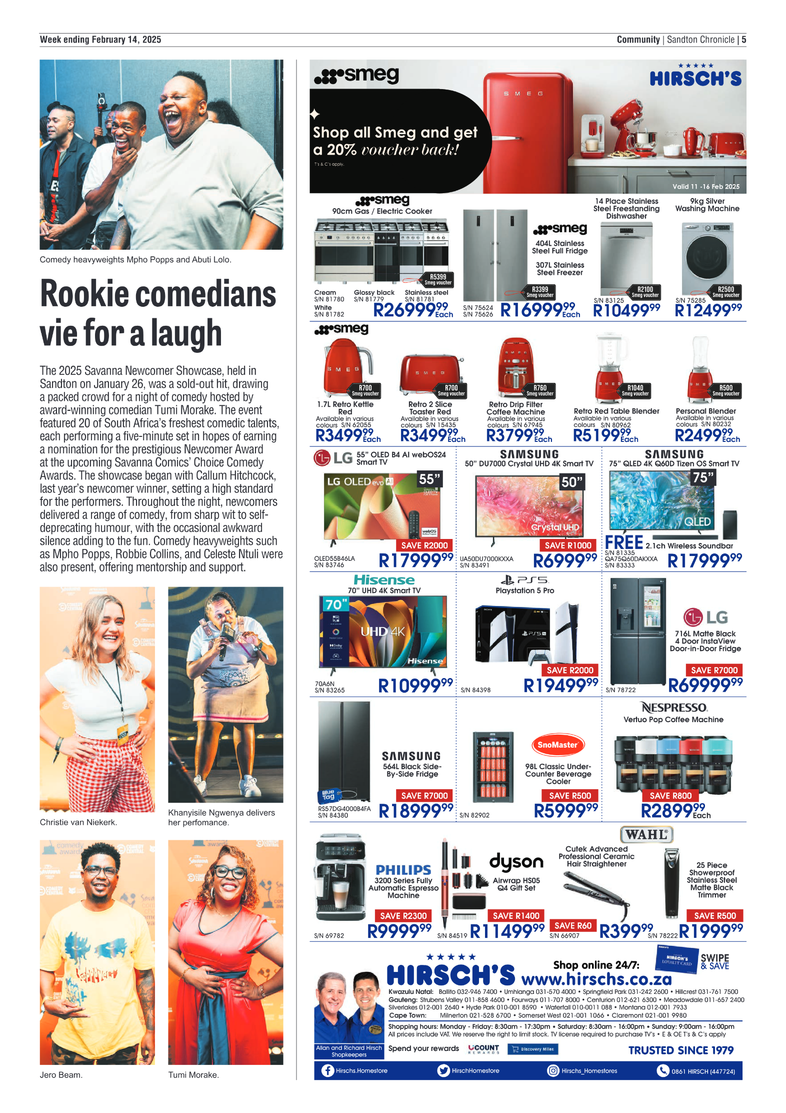 Sandton Chronicle 14 February 2025 page 5