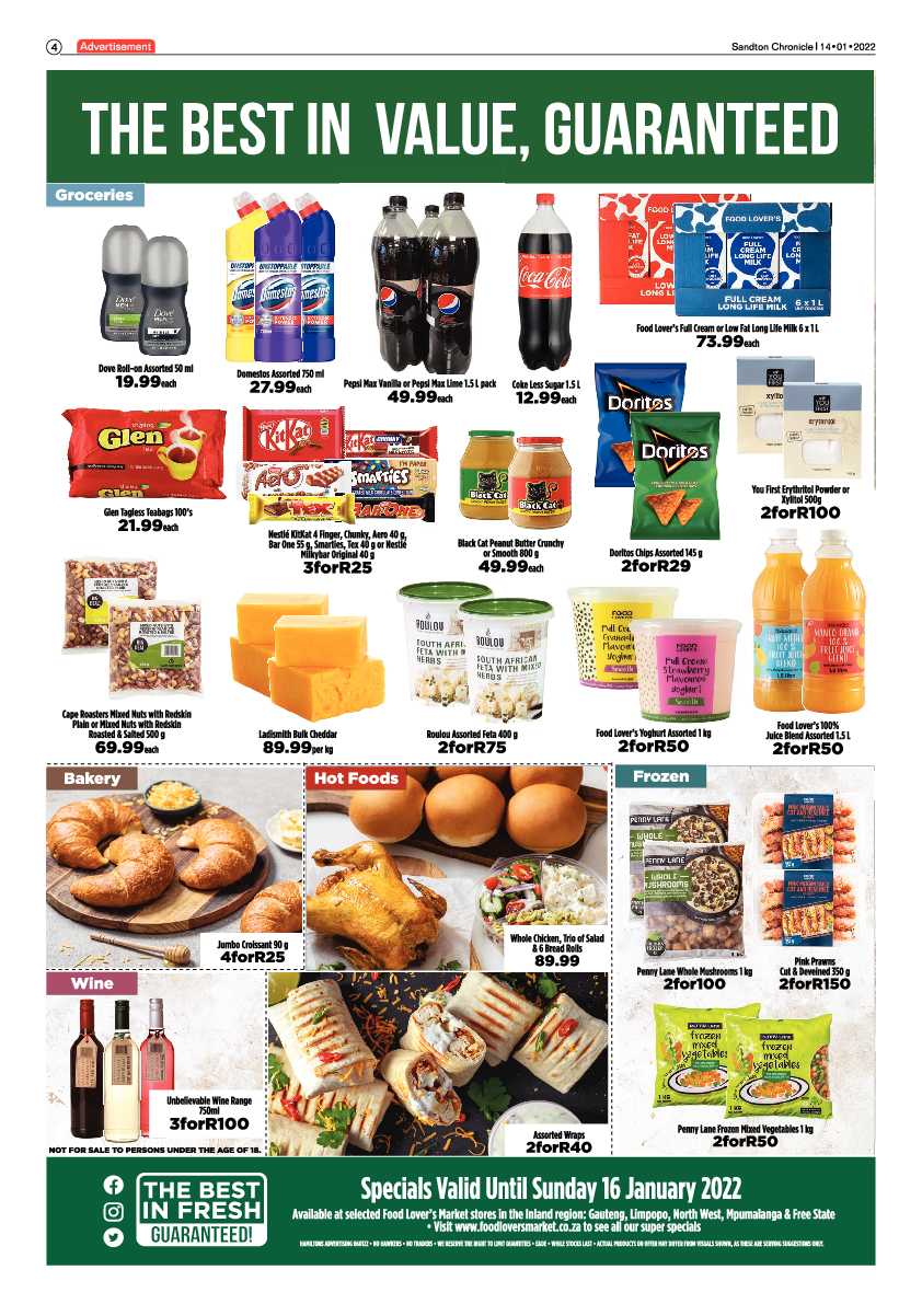 Sandton Chronicle 14 January 2022 page 4