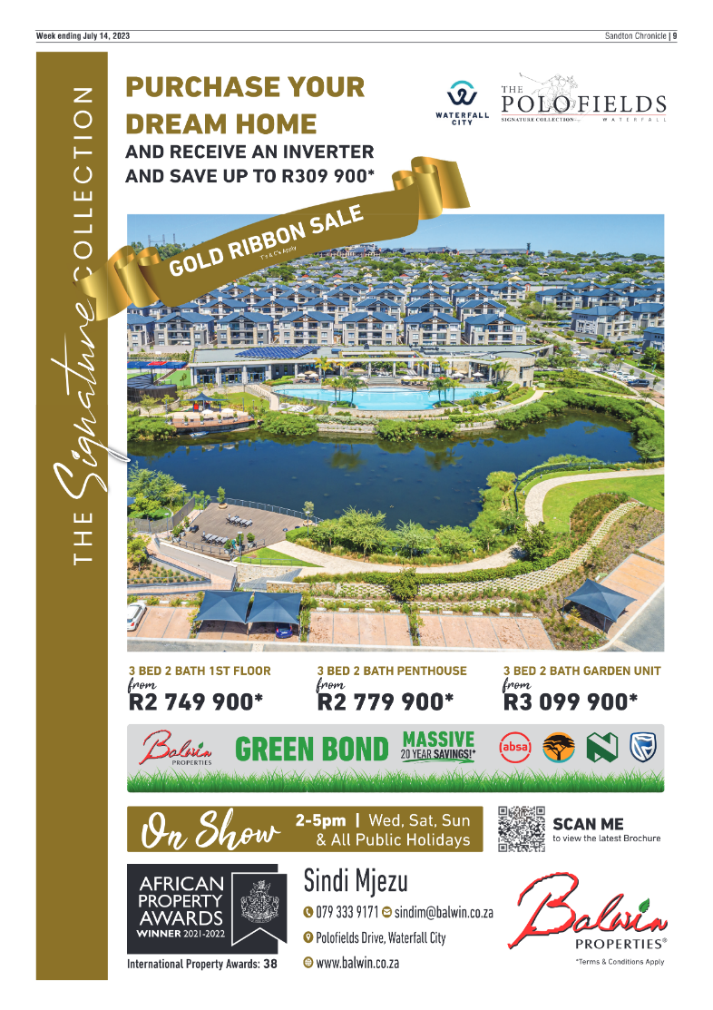 Sandton Chronicle 14 July 2023 page 9