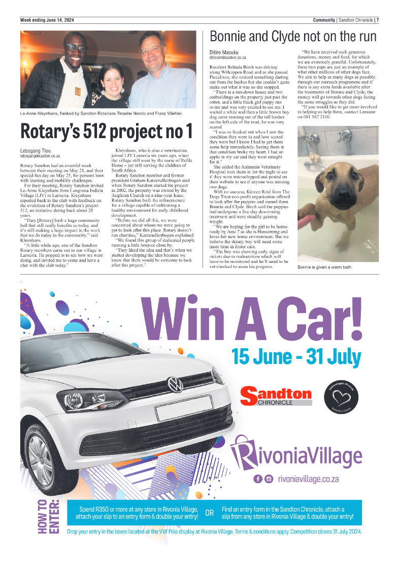 Sandton Chronicle 14 June 2024 page 7