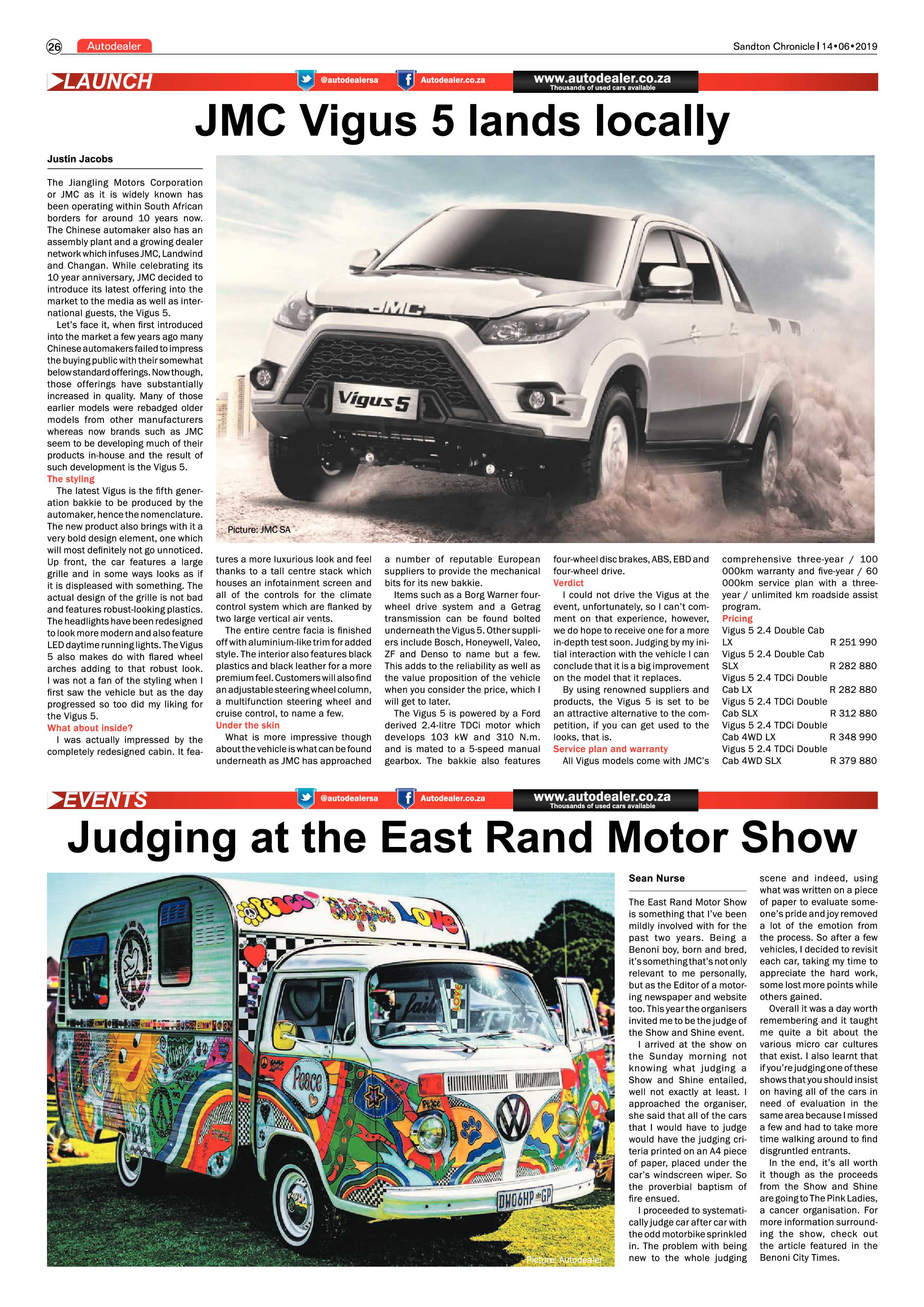 Sandton Chronicle 14 June, 2019 page 26