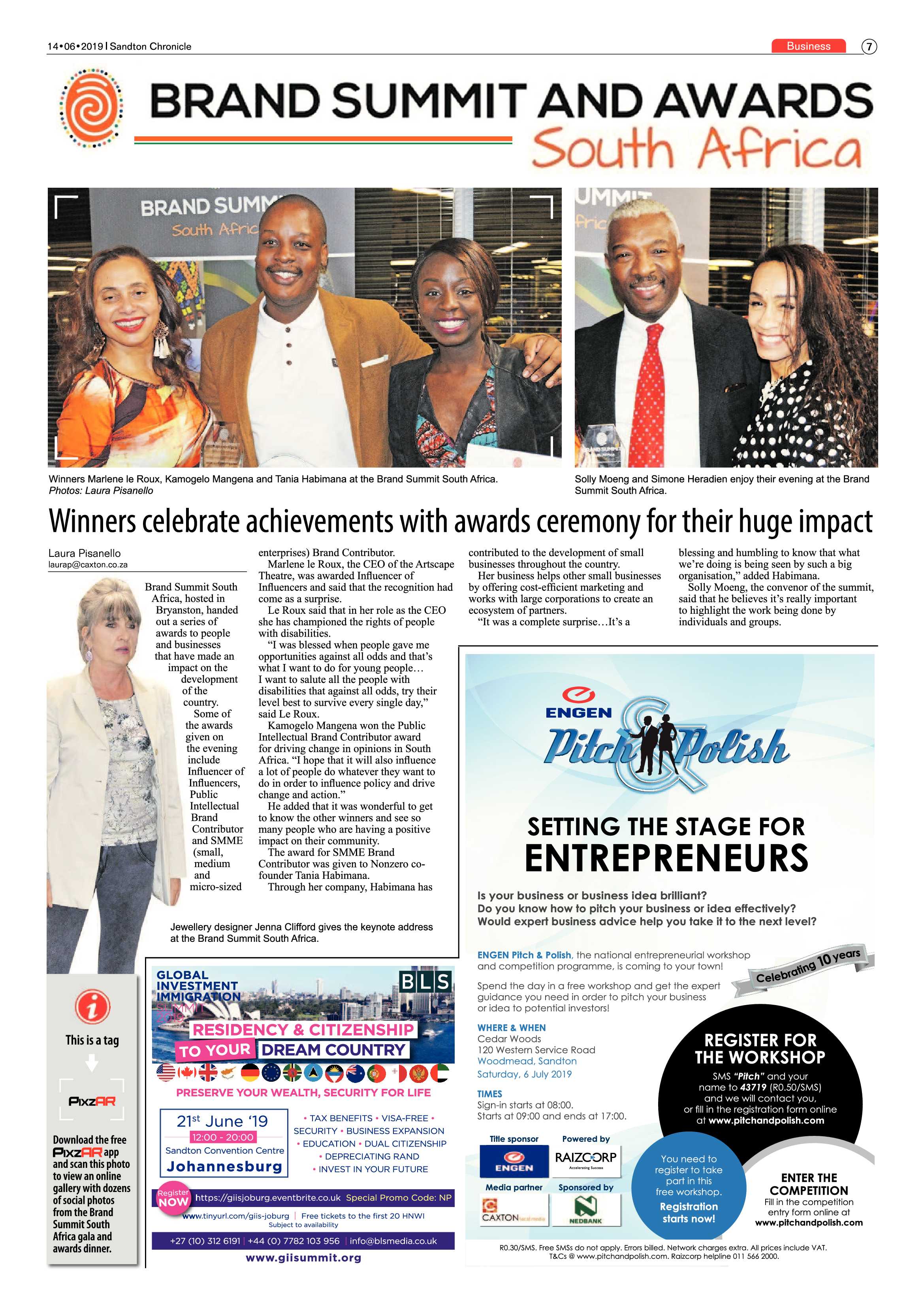Sandton Chronicle 14 June, 2019 page 7