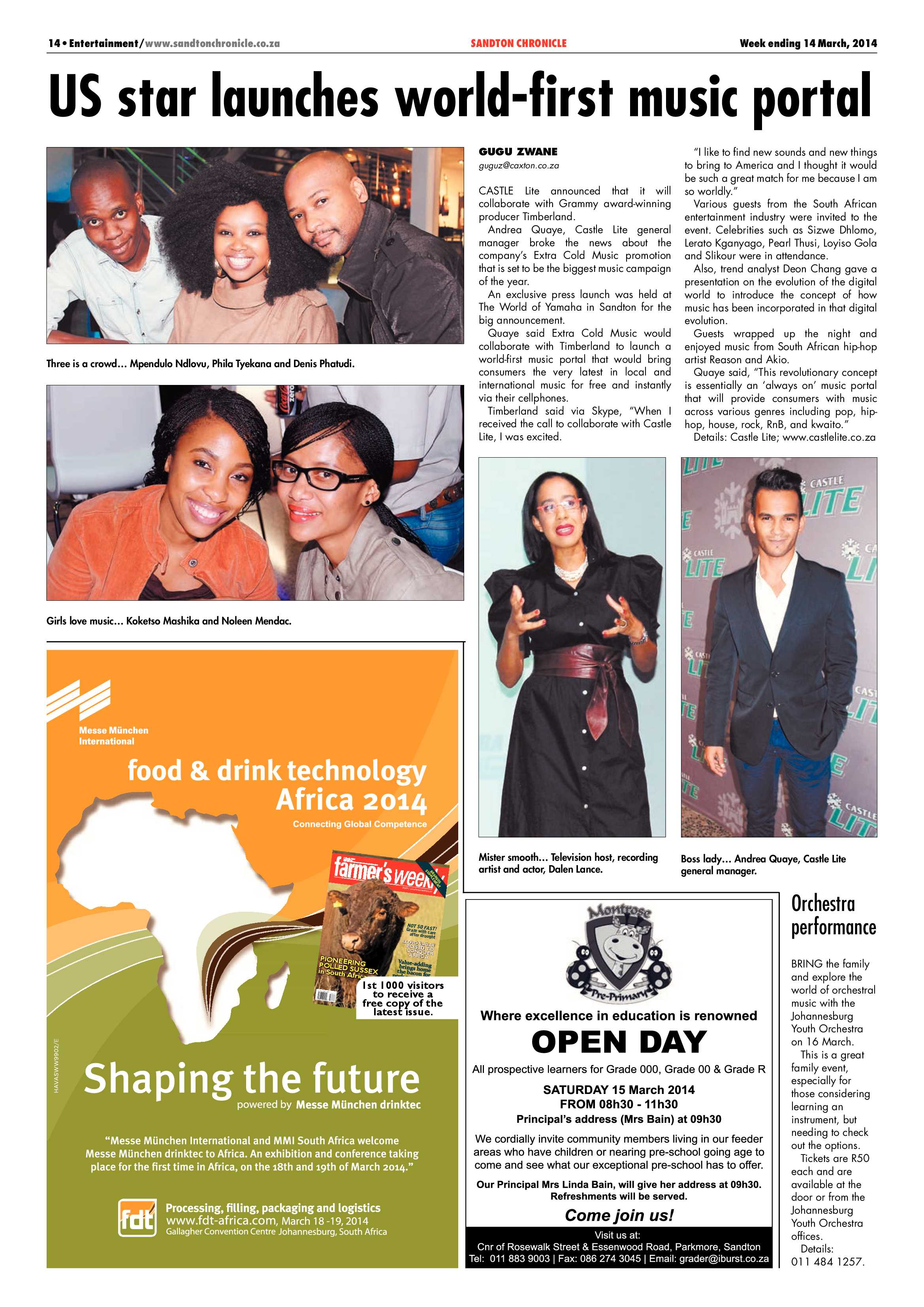 Sandton Chronicle 14 March 2014 page 14