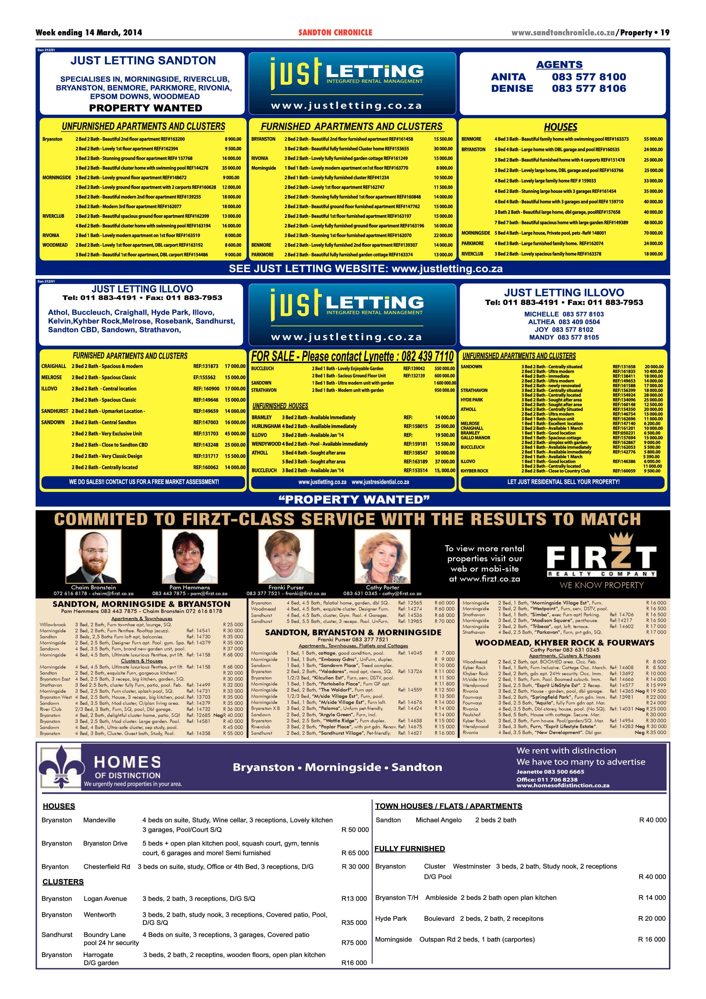 Sandton Chronicle 14 March 2014 page 19