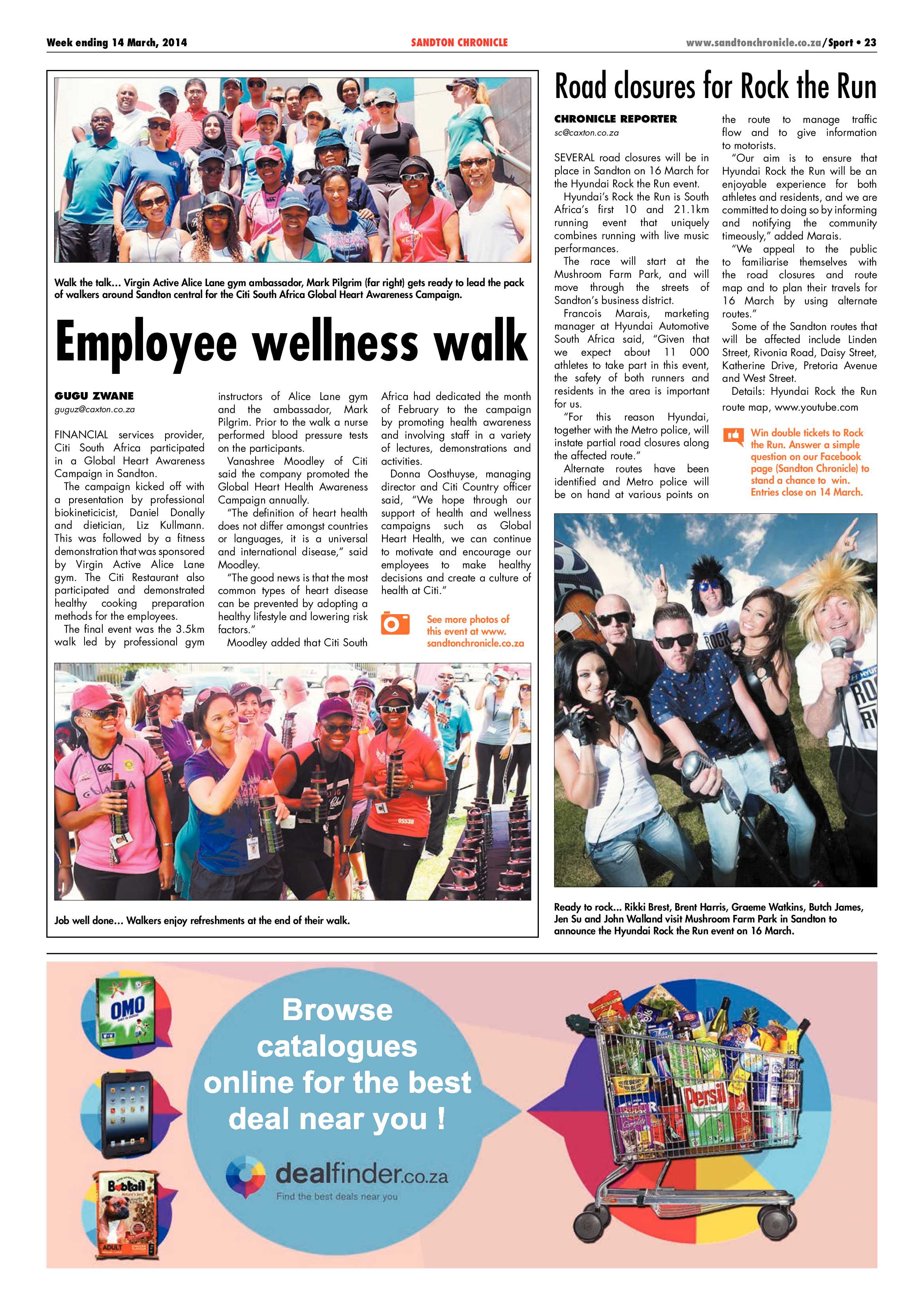 Sandton Chronicle 14 March 2014 page 23