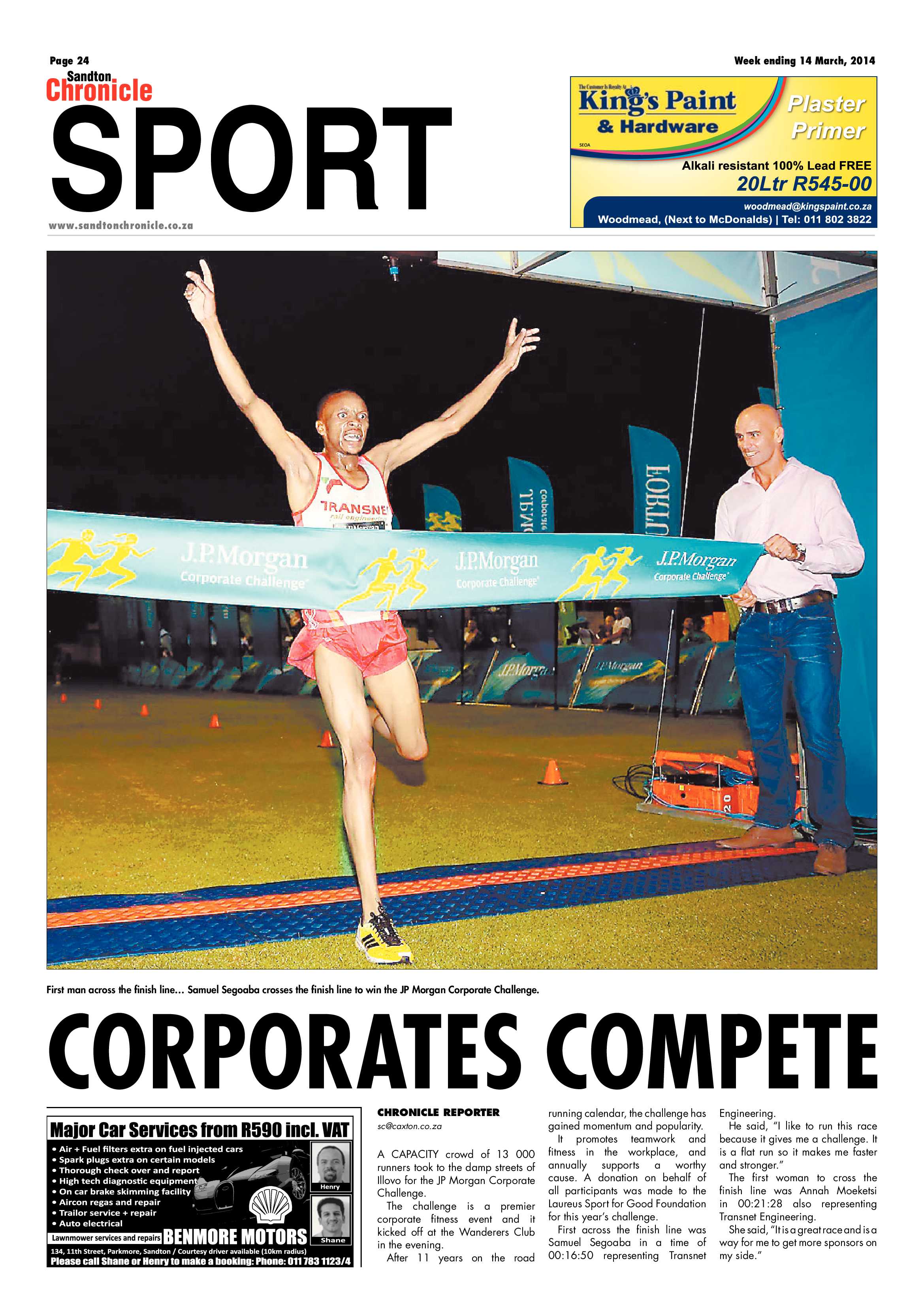 Sandton Chronicle 14 March 2014 page 24