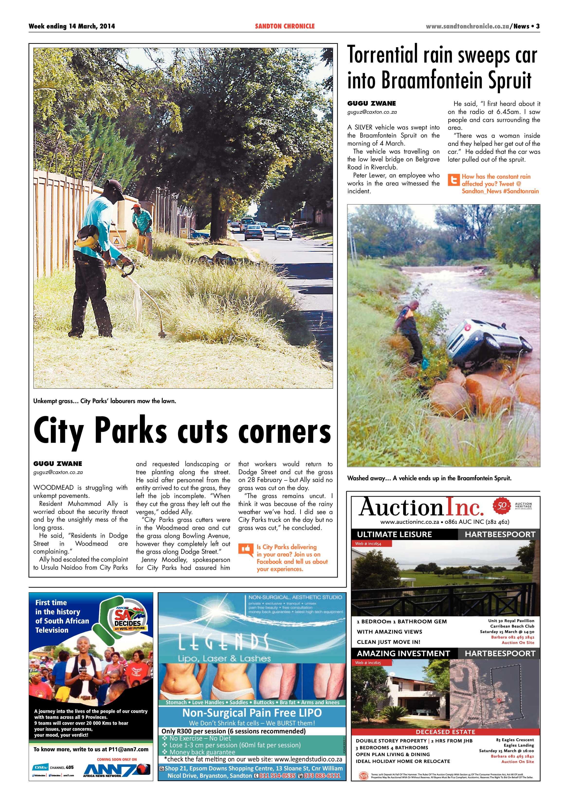 Sandton Chronicle 14 March 2014 page 3