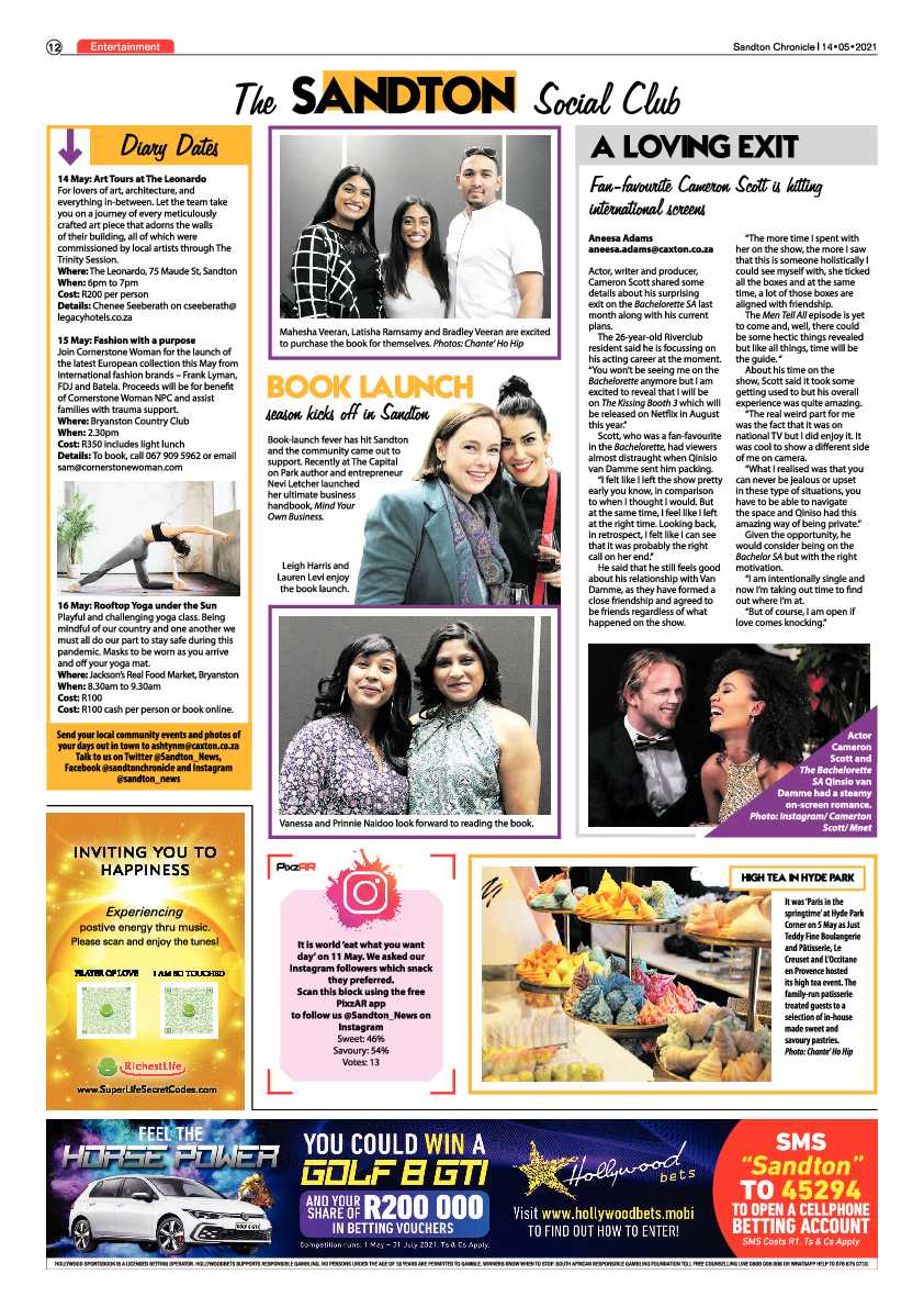 Sandton Chronicle 14 May 2021 page 12