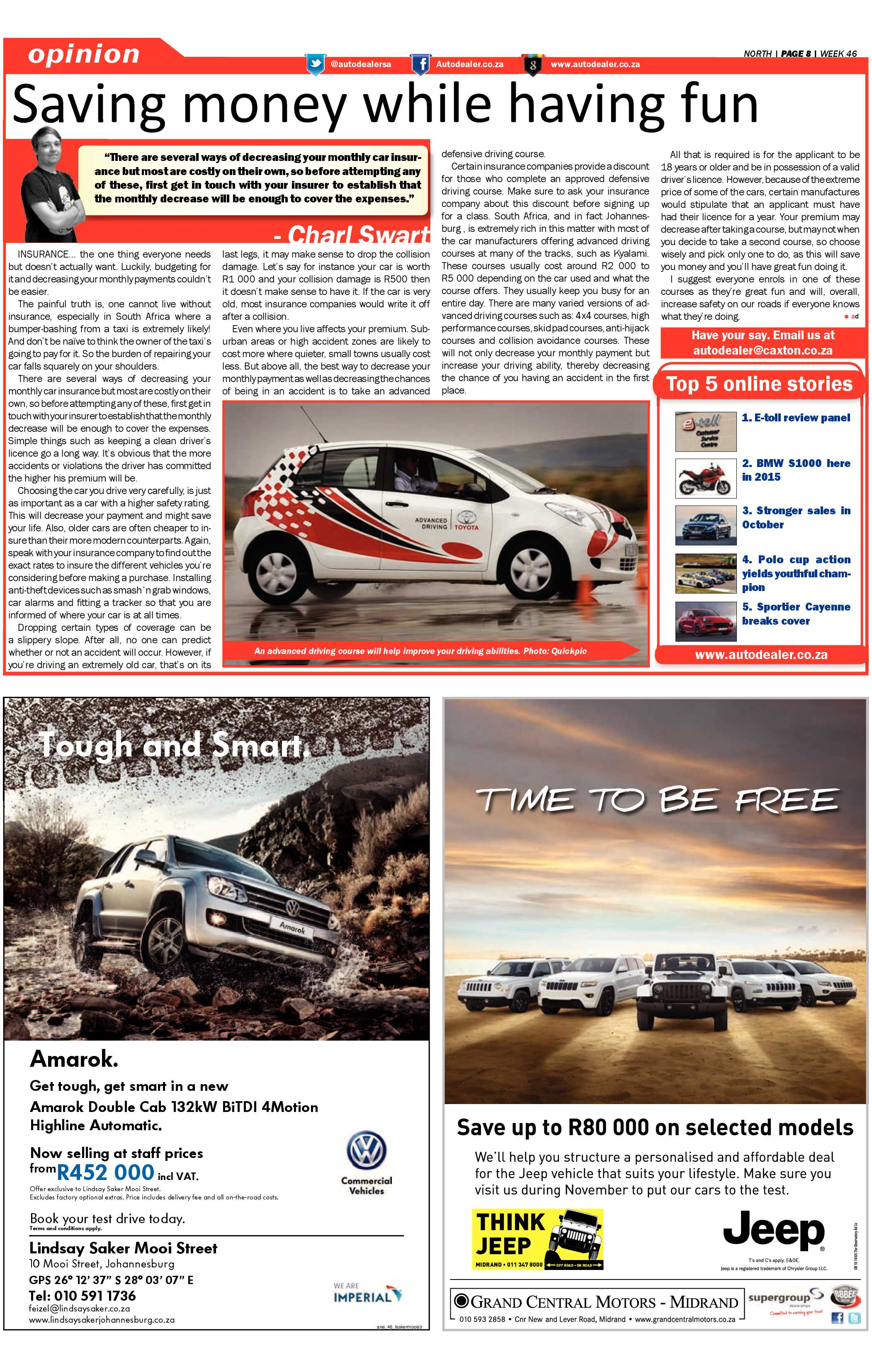 Sandton Chronicle 14 November 2014 page 24