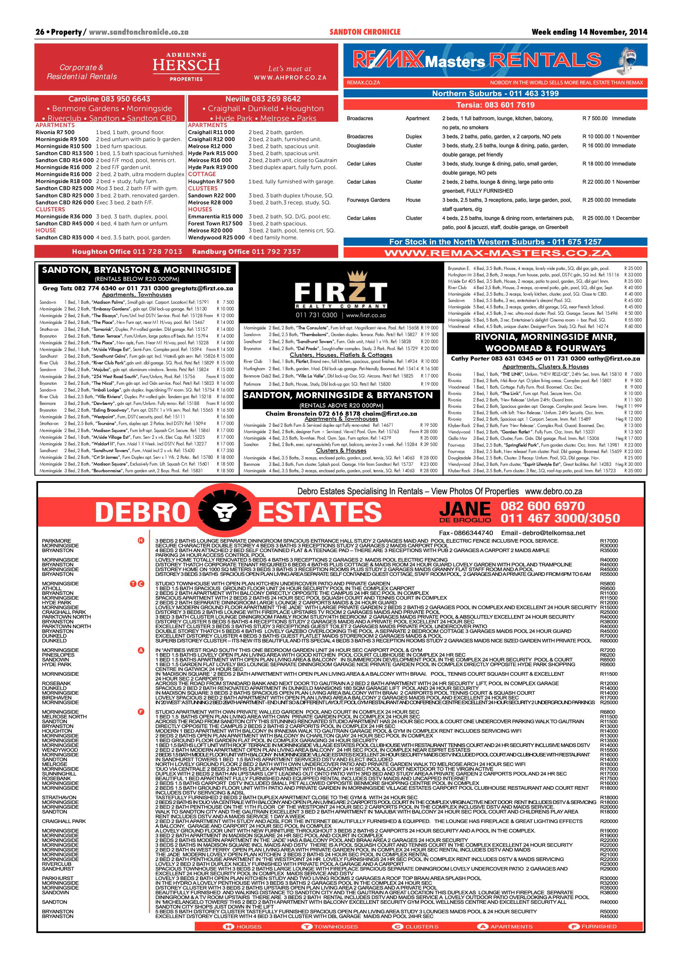 Sandton Chronicle 14 November 2014 page 34