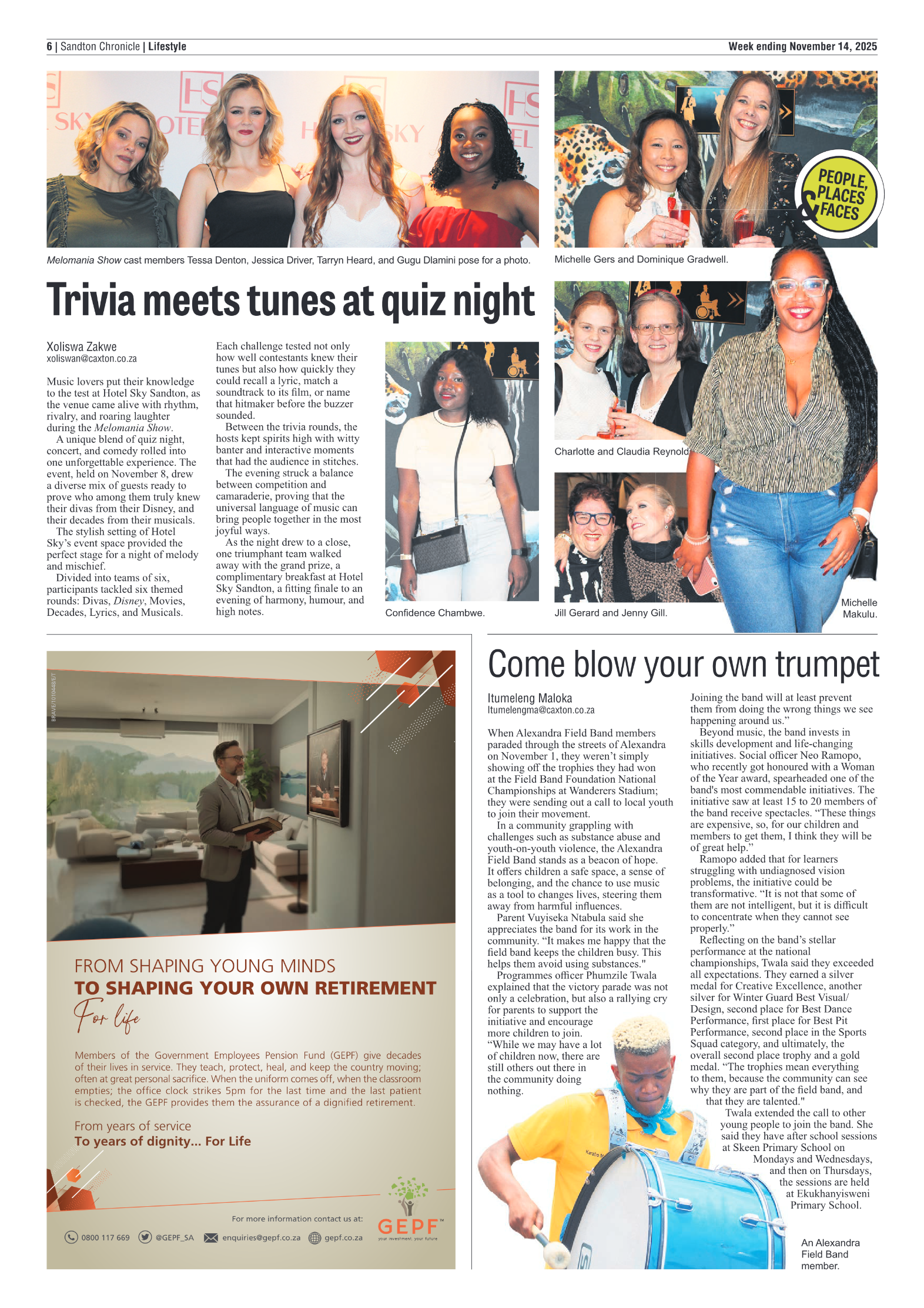 Sandton Chronicle 14 November 2025 page 6