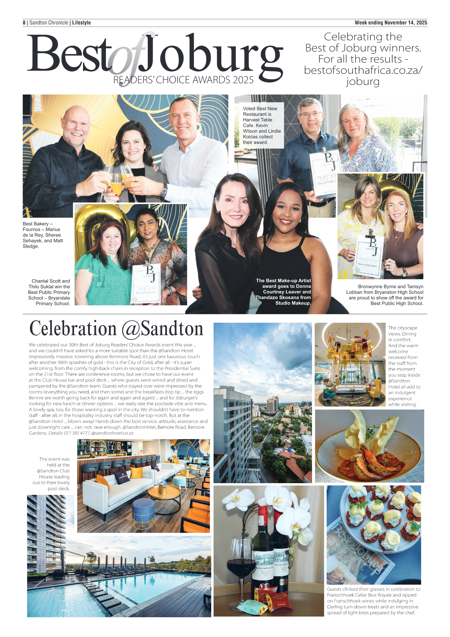 Sandton Chronicle 14 November 2025 page 8