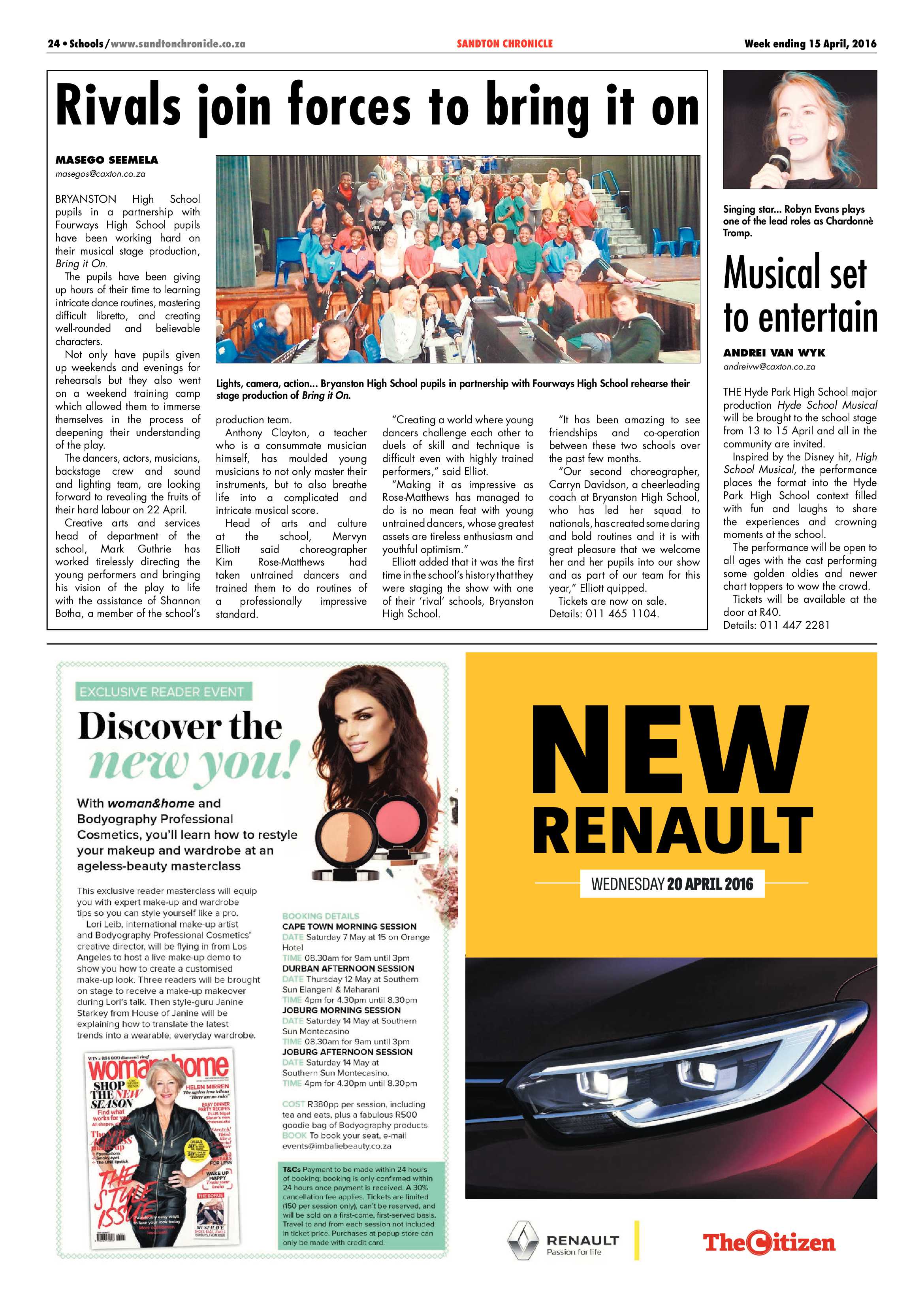 Sandton Chronicle 15 April 2016 page 24