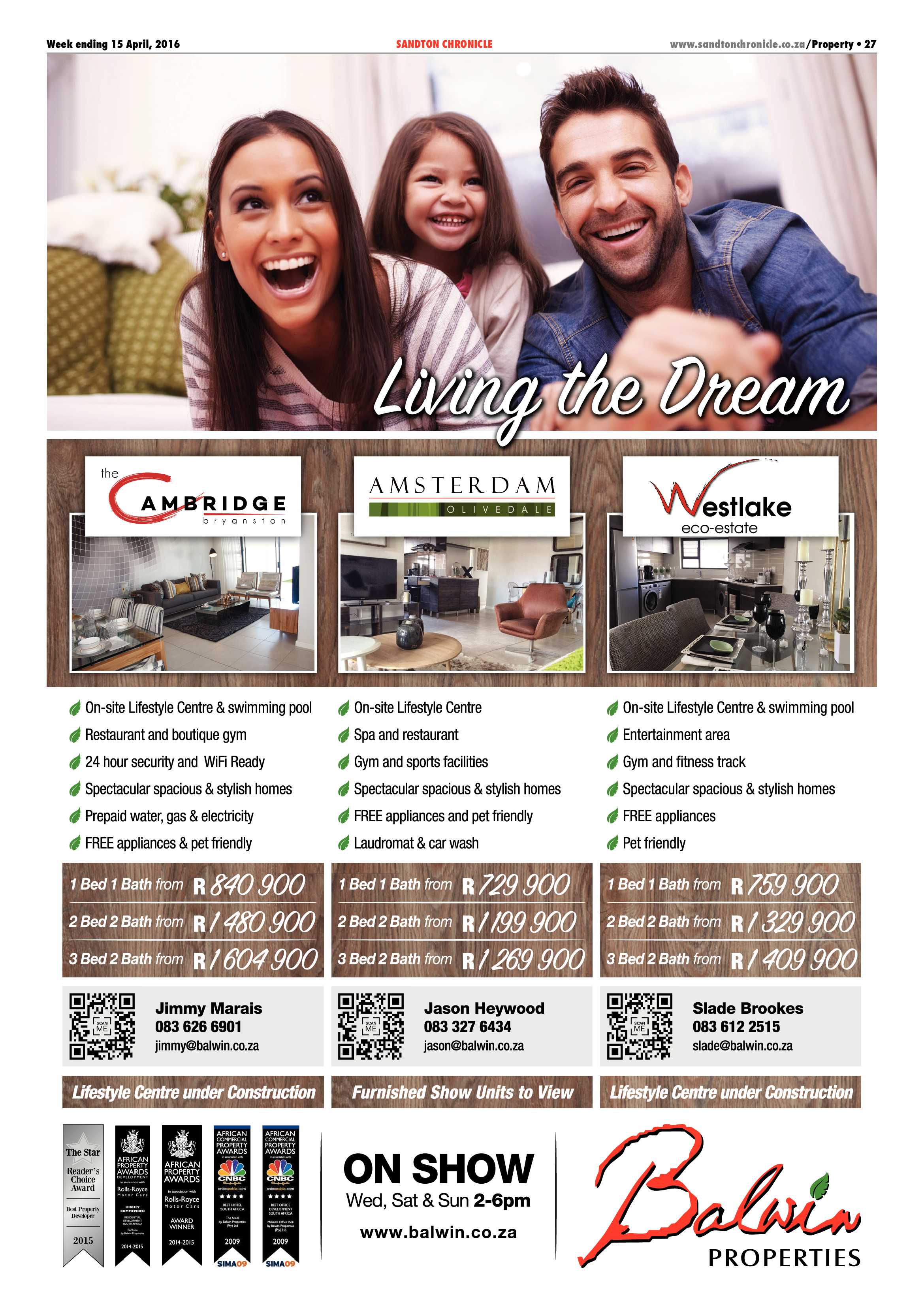 Sandton Chronicle 15 April 2016 page 27