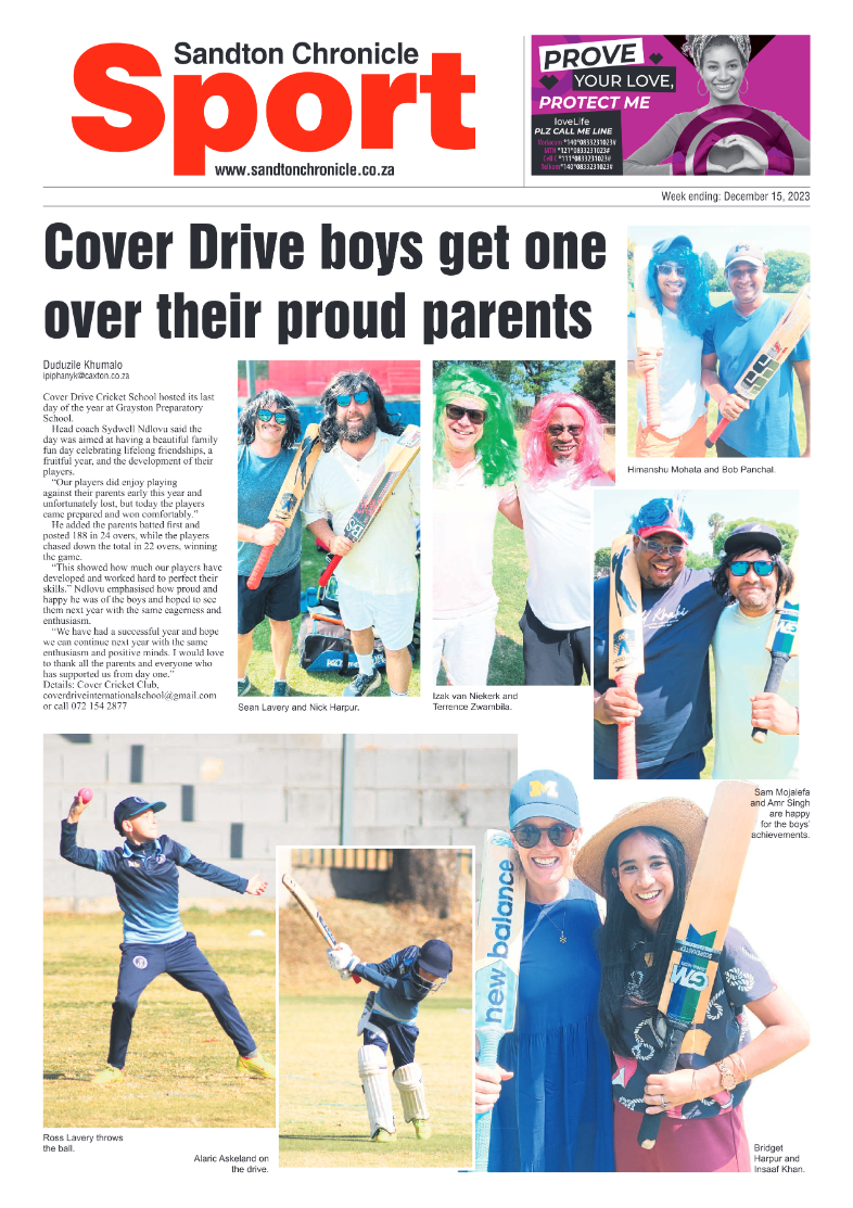 Sandton Chronicle 15 December 2023 page 8