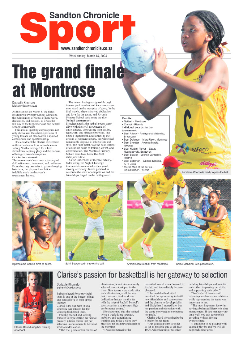 Sandton Chronicle 15 March 2024 page 12