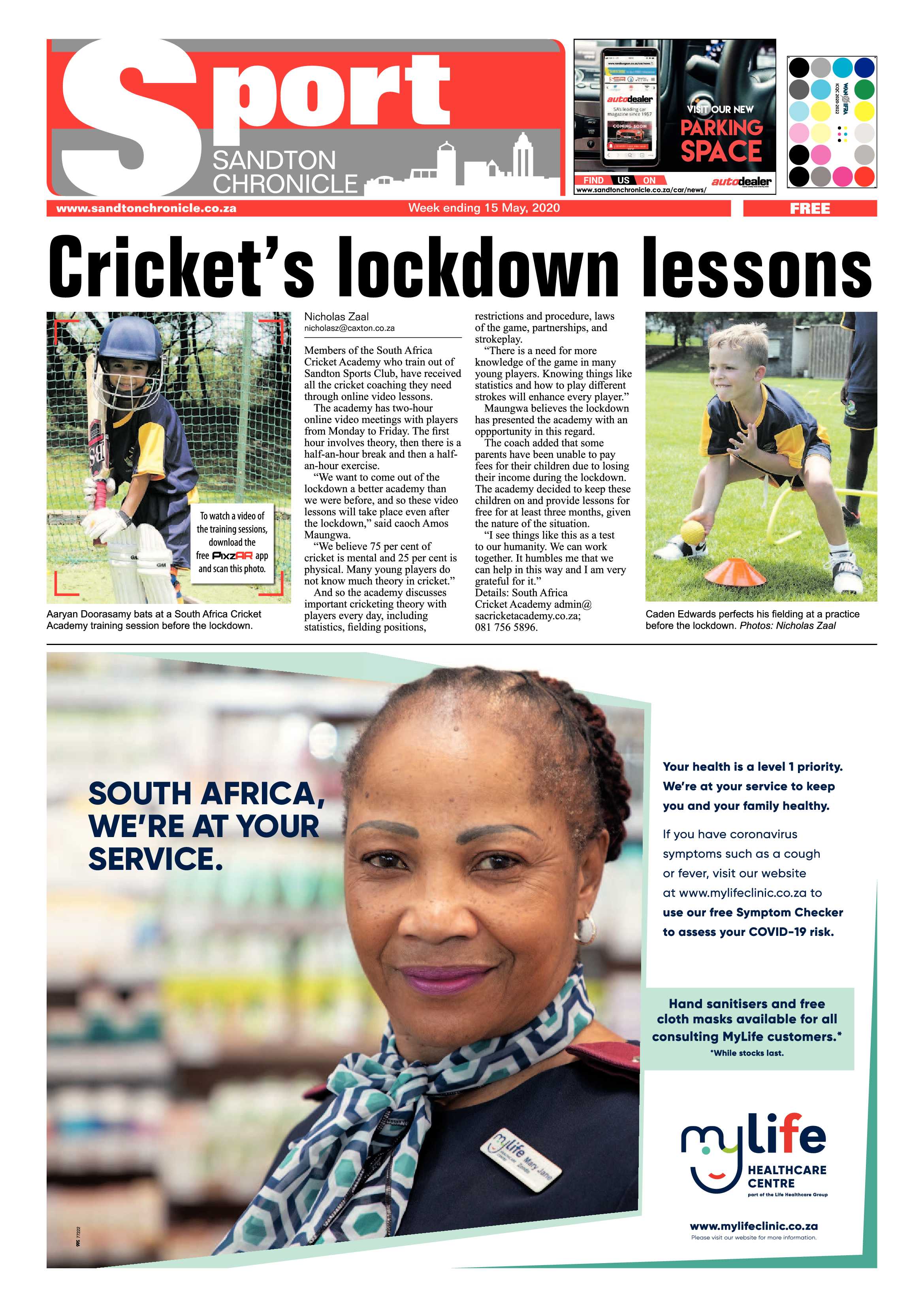 Sandton Chronicle 15 May 2020 page 8