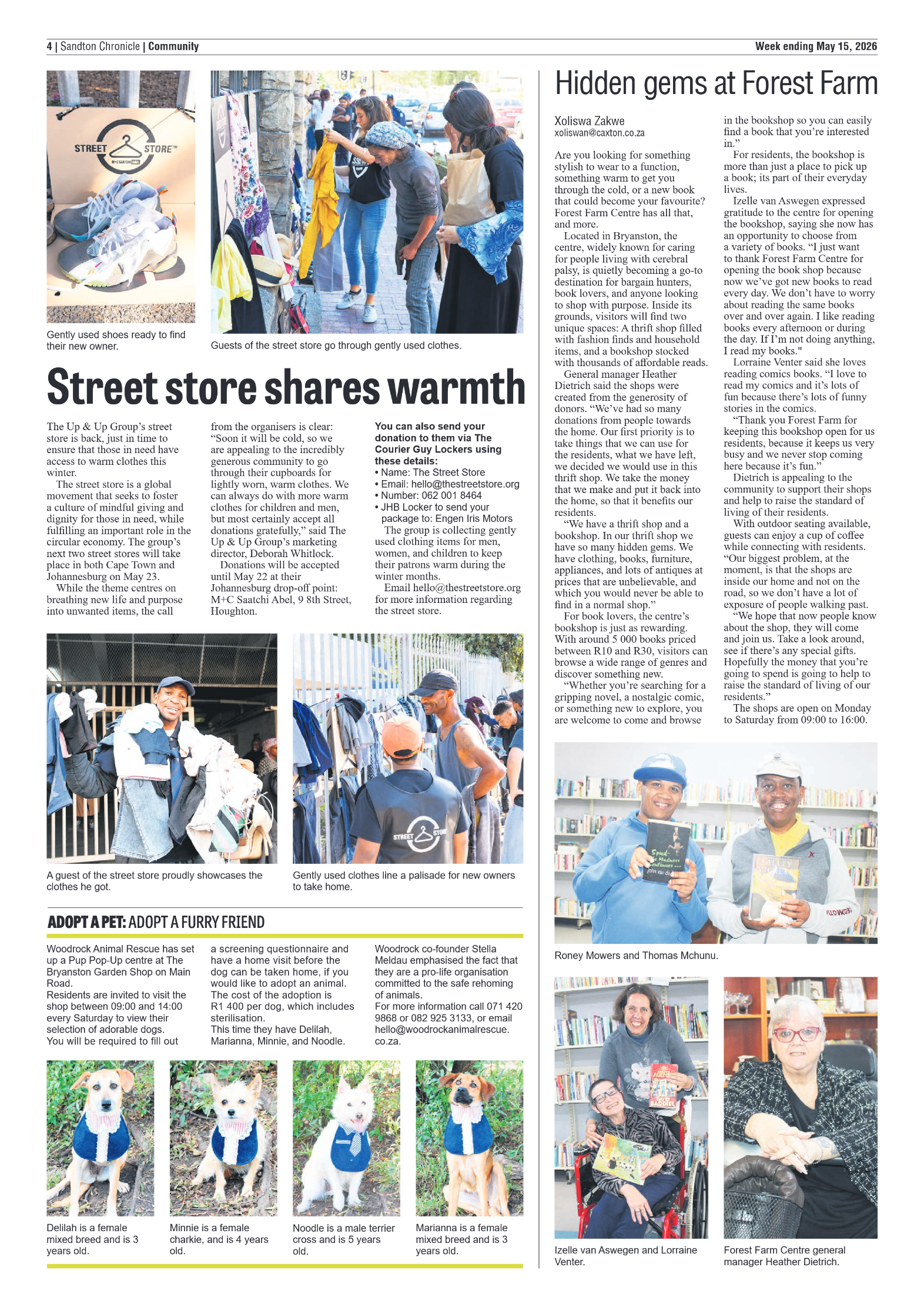 Sandton Chronicle 15 May 2026 page 4