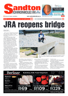 Sandton Chronicle 15 May 2026