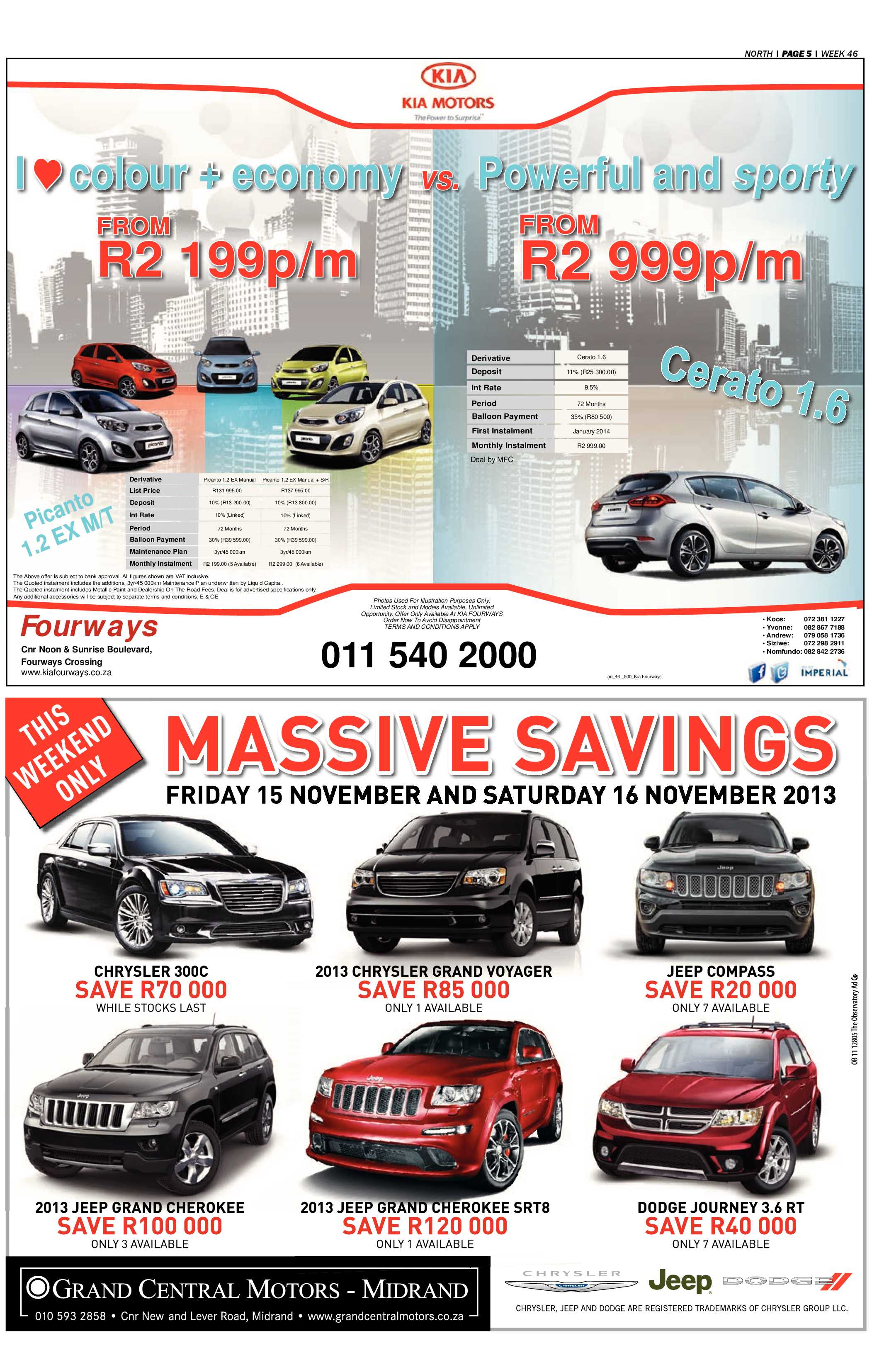 Sandton Chronicle 15 November 2013 page 19