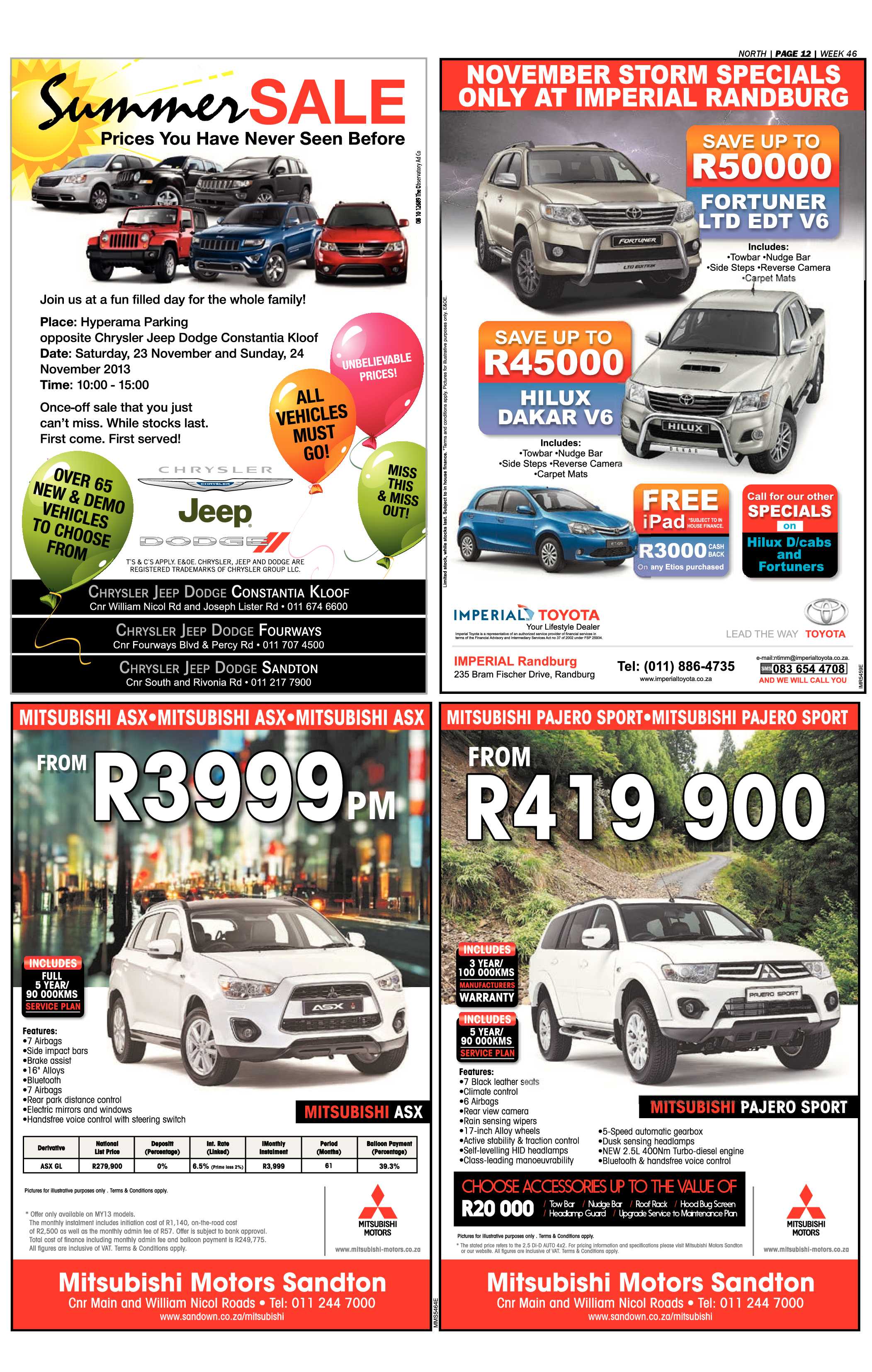 Sandton Chronicle 15 November 2013 page 26