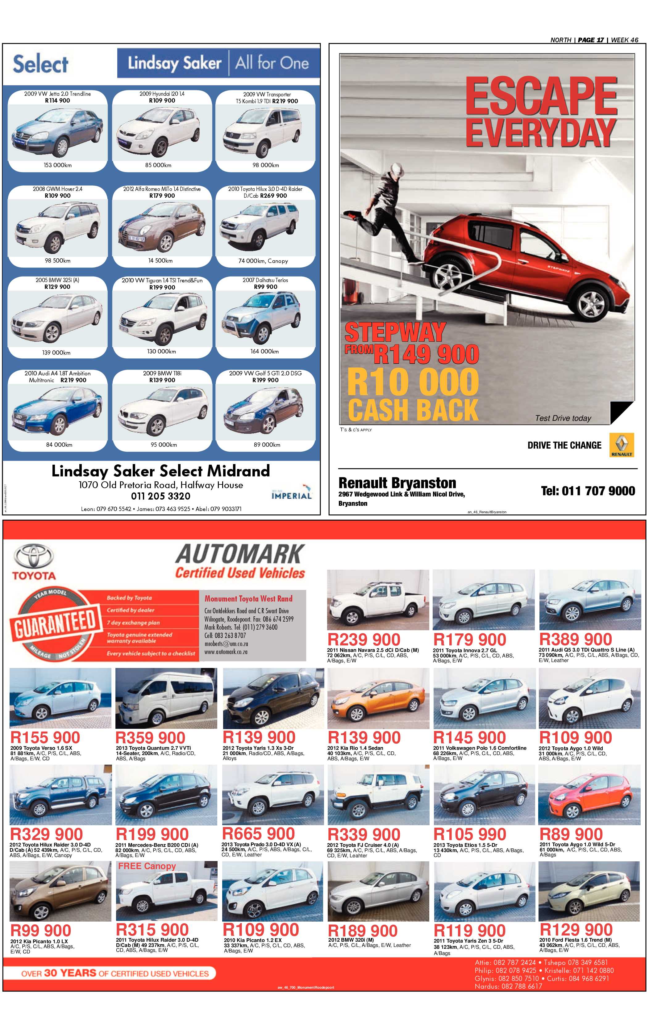 Sandton Chronicle 15 November 2013 page 31