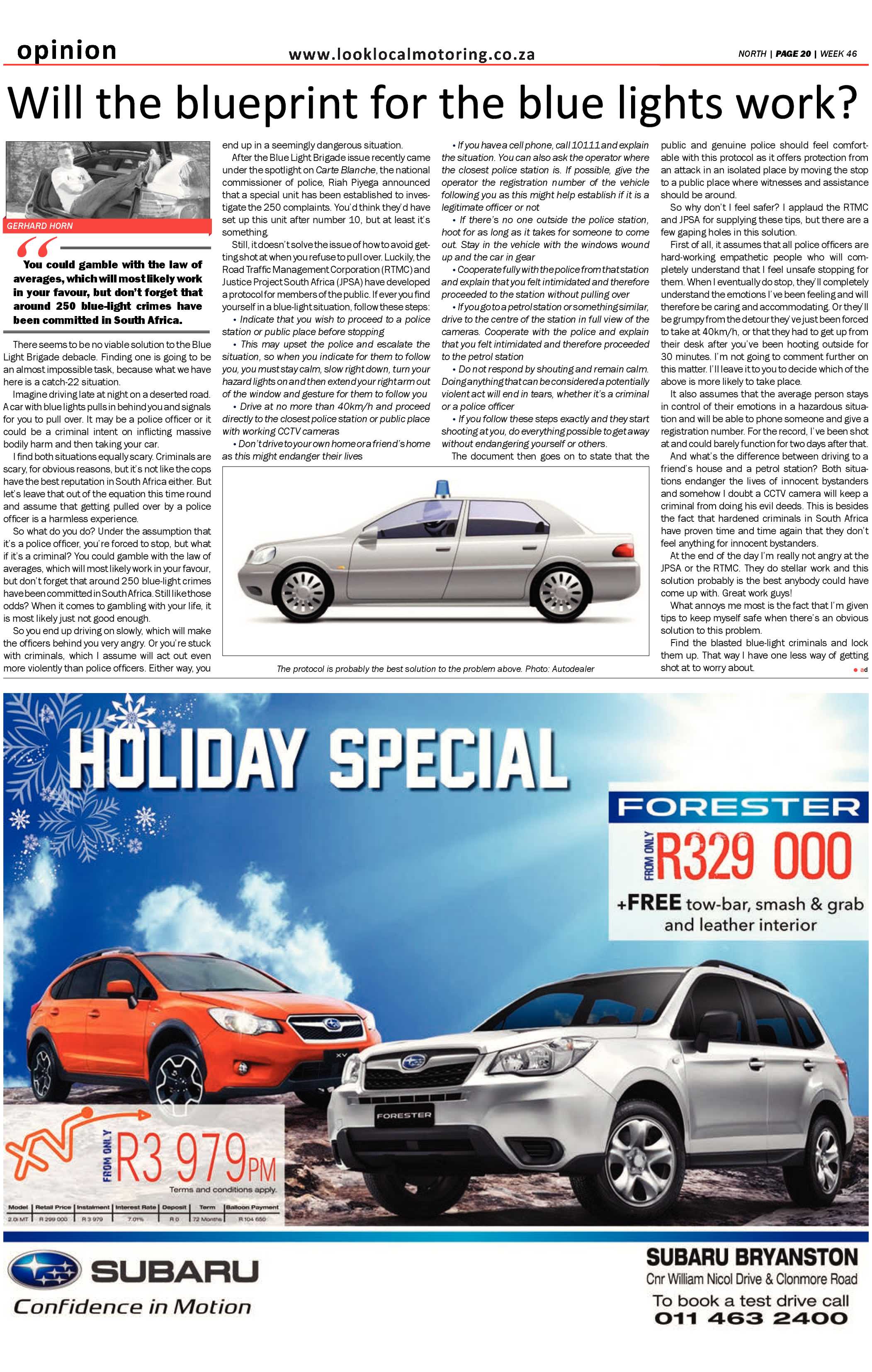Sandton Chronicle 15 November 2013 page 34