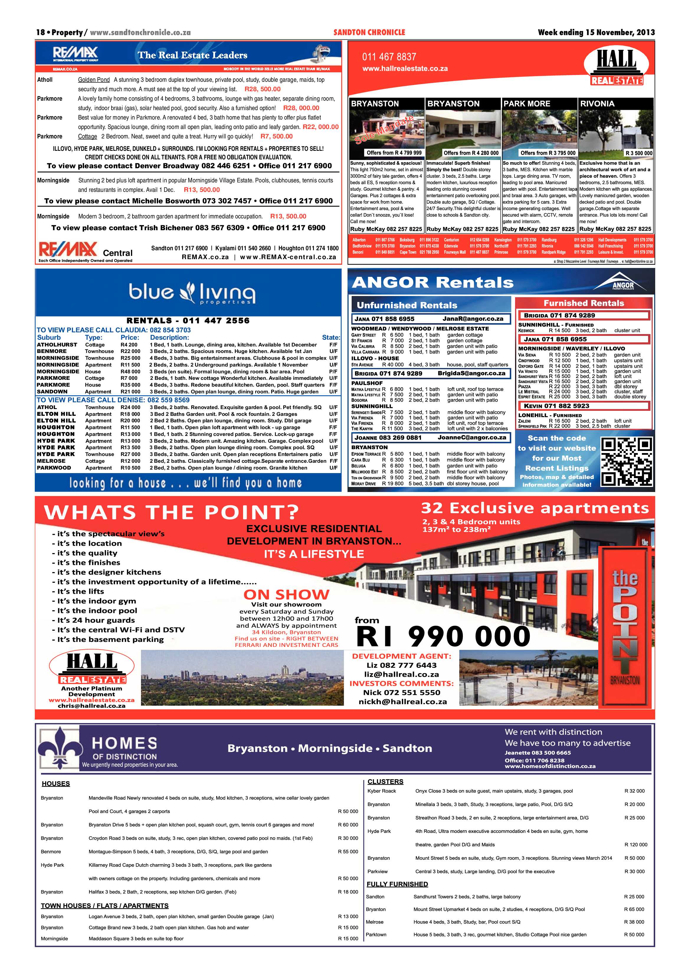 Sandton Chronicle 15 November 2013 page 38