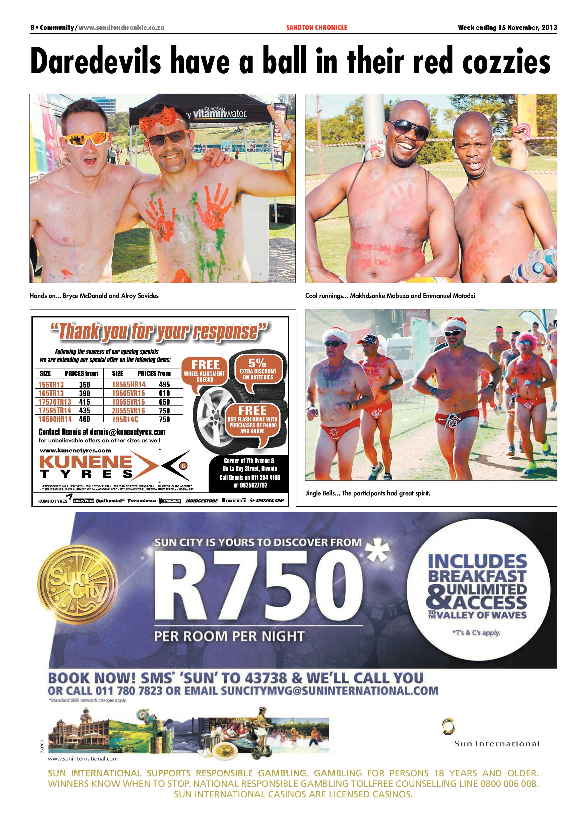 Sandton Chronicle 15 November 2013 page 8
