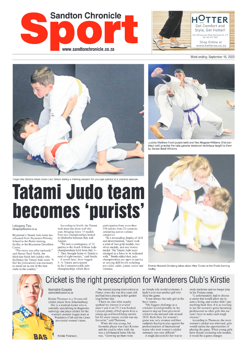 Sandton Chronicle 15 September 2023 page 12