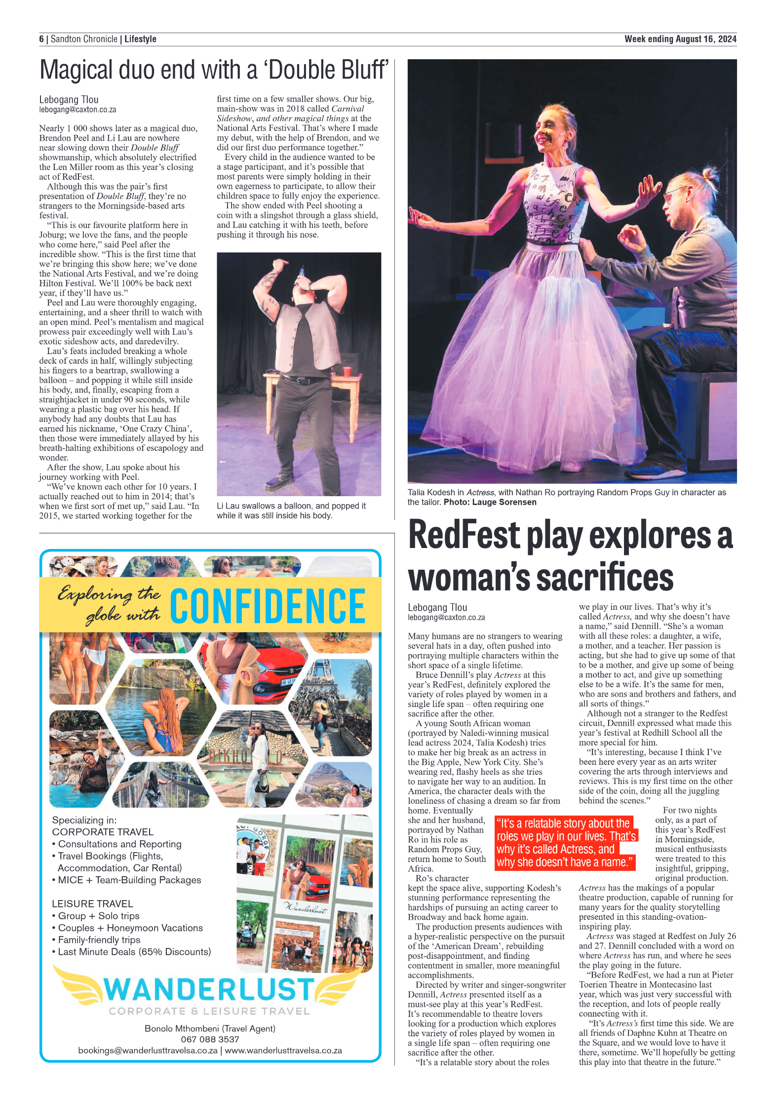 Sandton Chronicle 16 August 2024 page 6