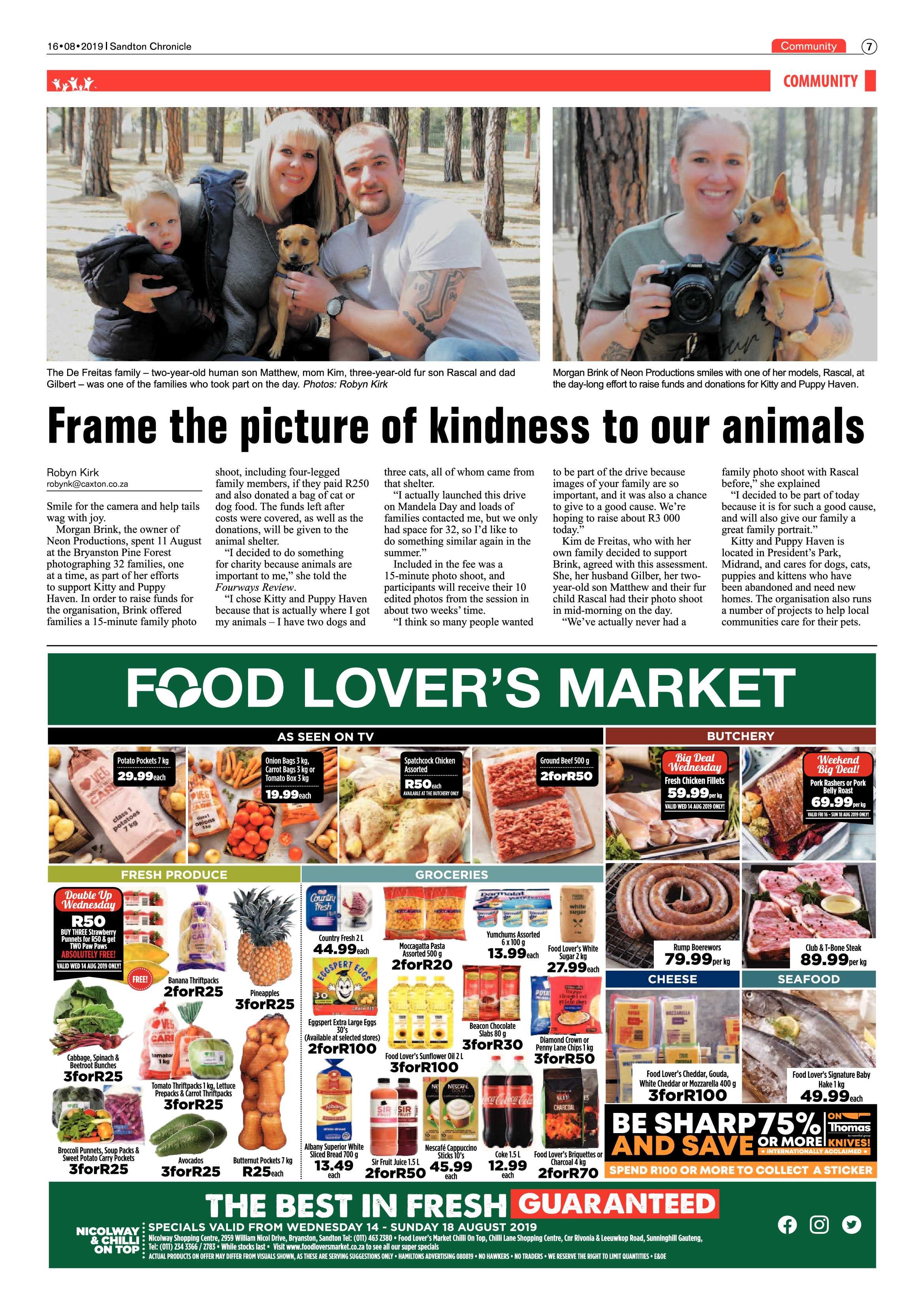 Sandton Chronicle 16 August, 2019 page 7