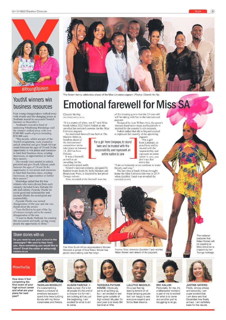 Sandton Chronicle 16 Dec 2022 page 21