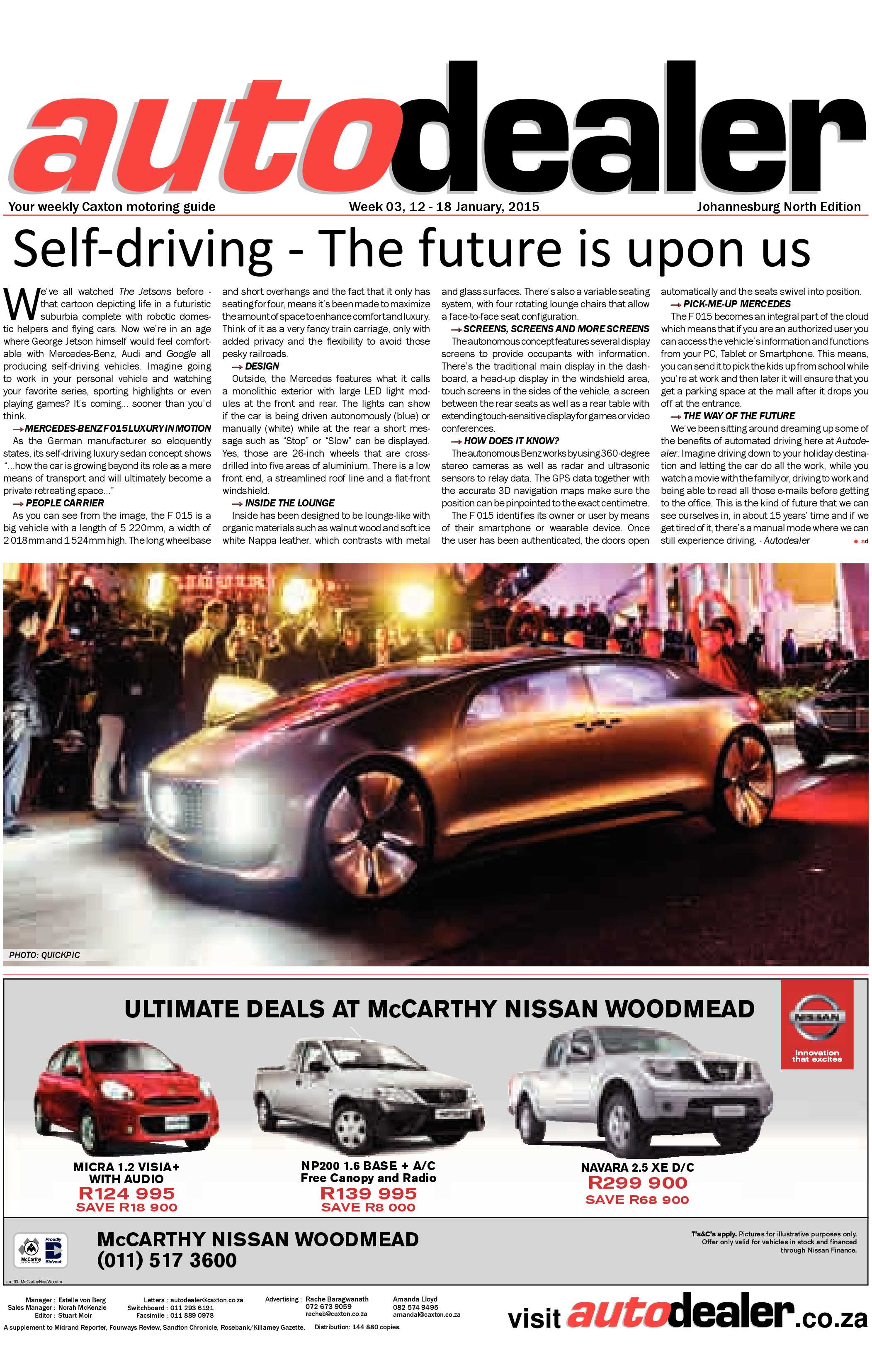 Sandton Chronicle 16 January 2015 page 11