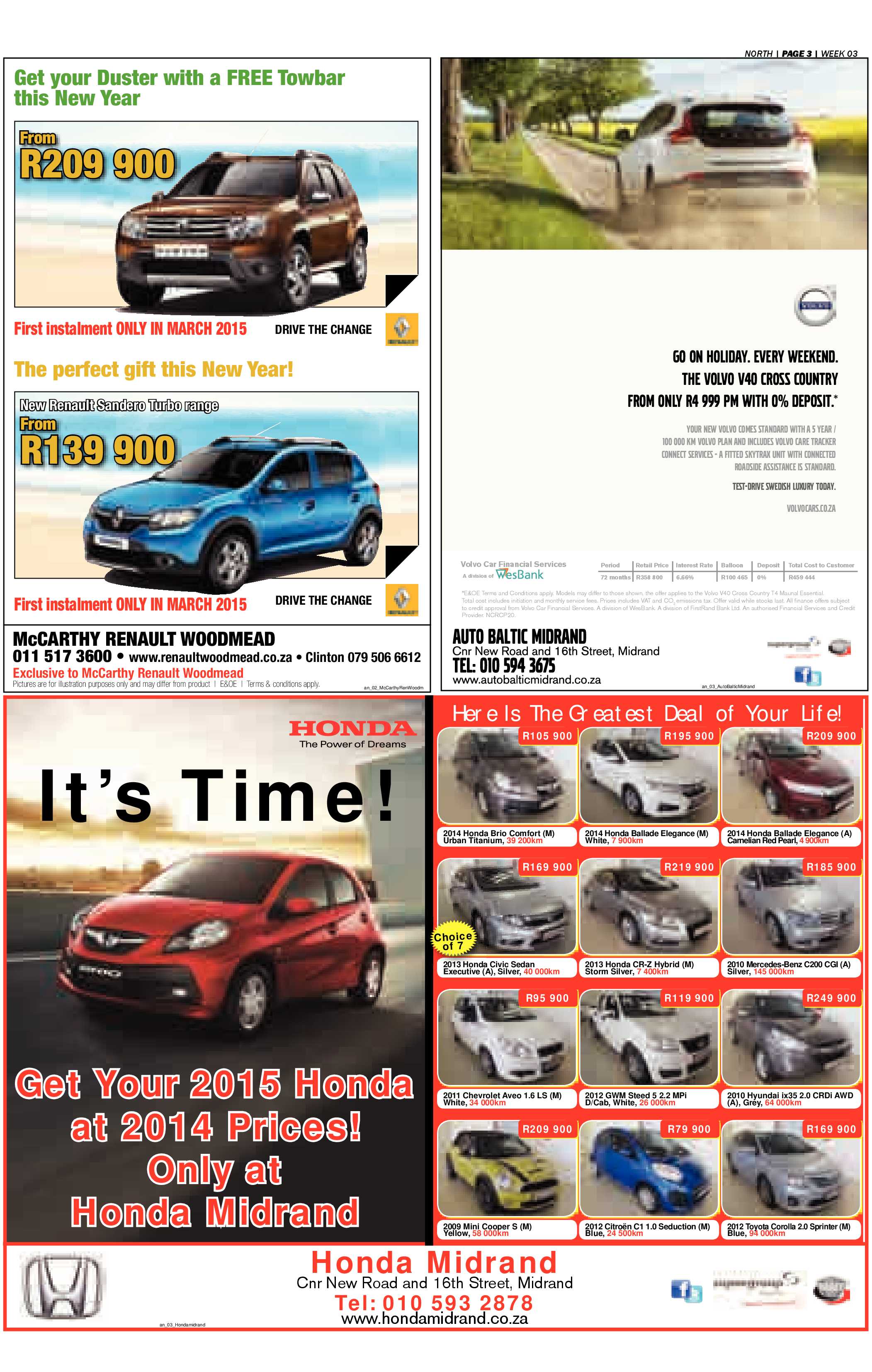 Sandton Chronicle 16 January 2015 page 13