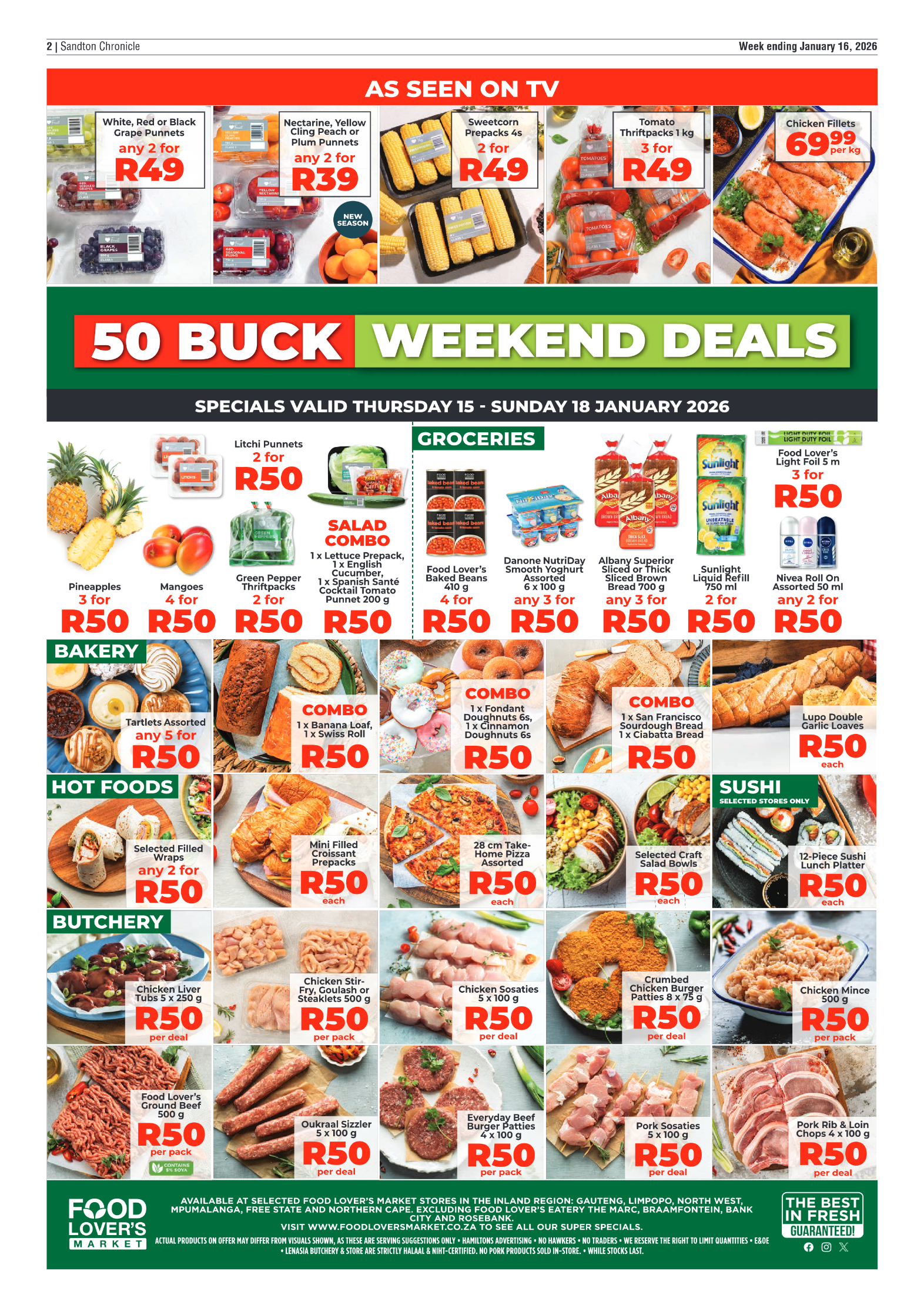 Sandton Chronicle 16 January 2026 page 2