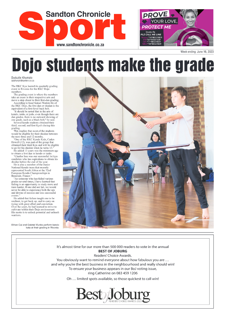 Sandton Chronicle 16 June 2023 page 16