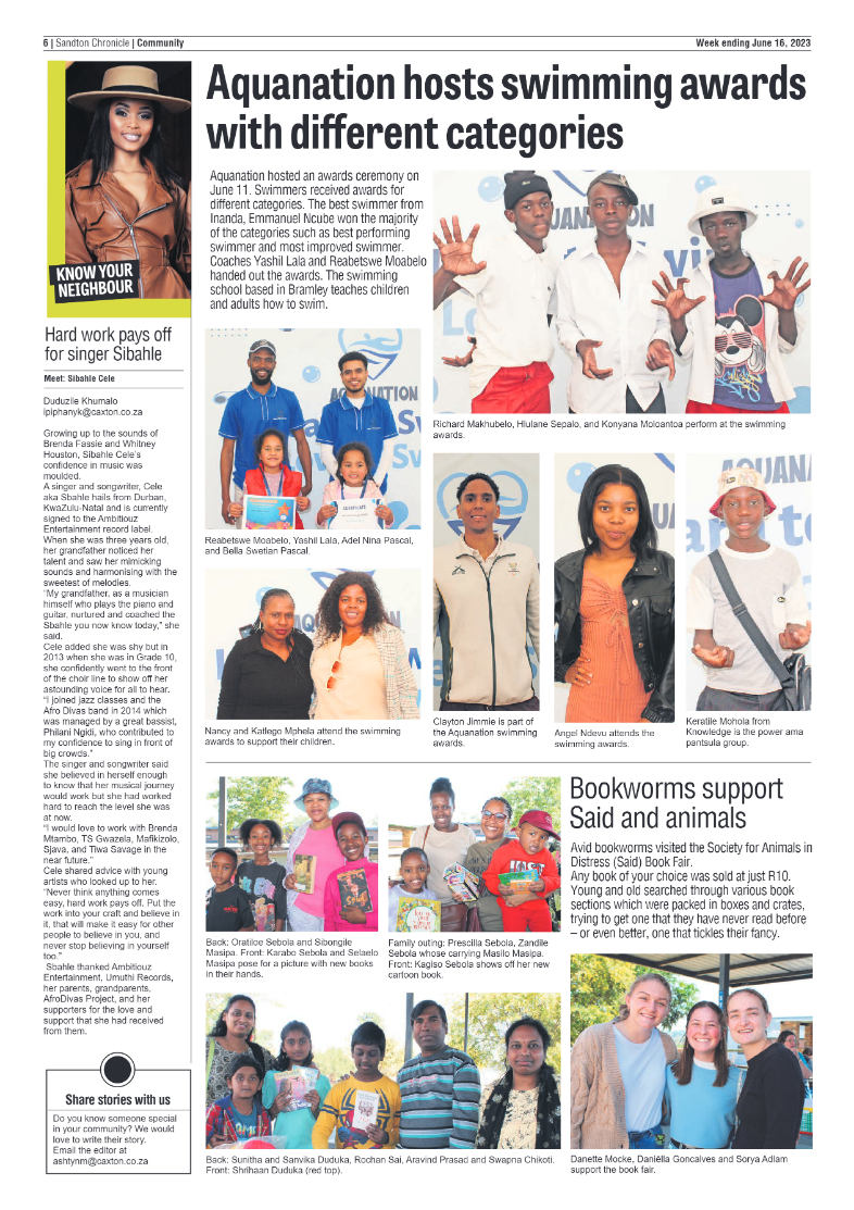 Sandton Chronicle 16 June 2023 page 6