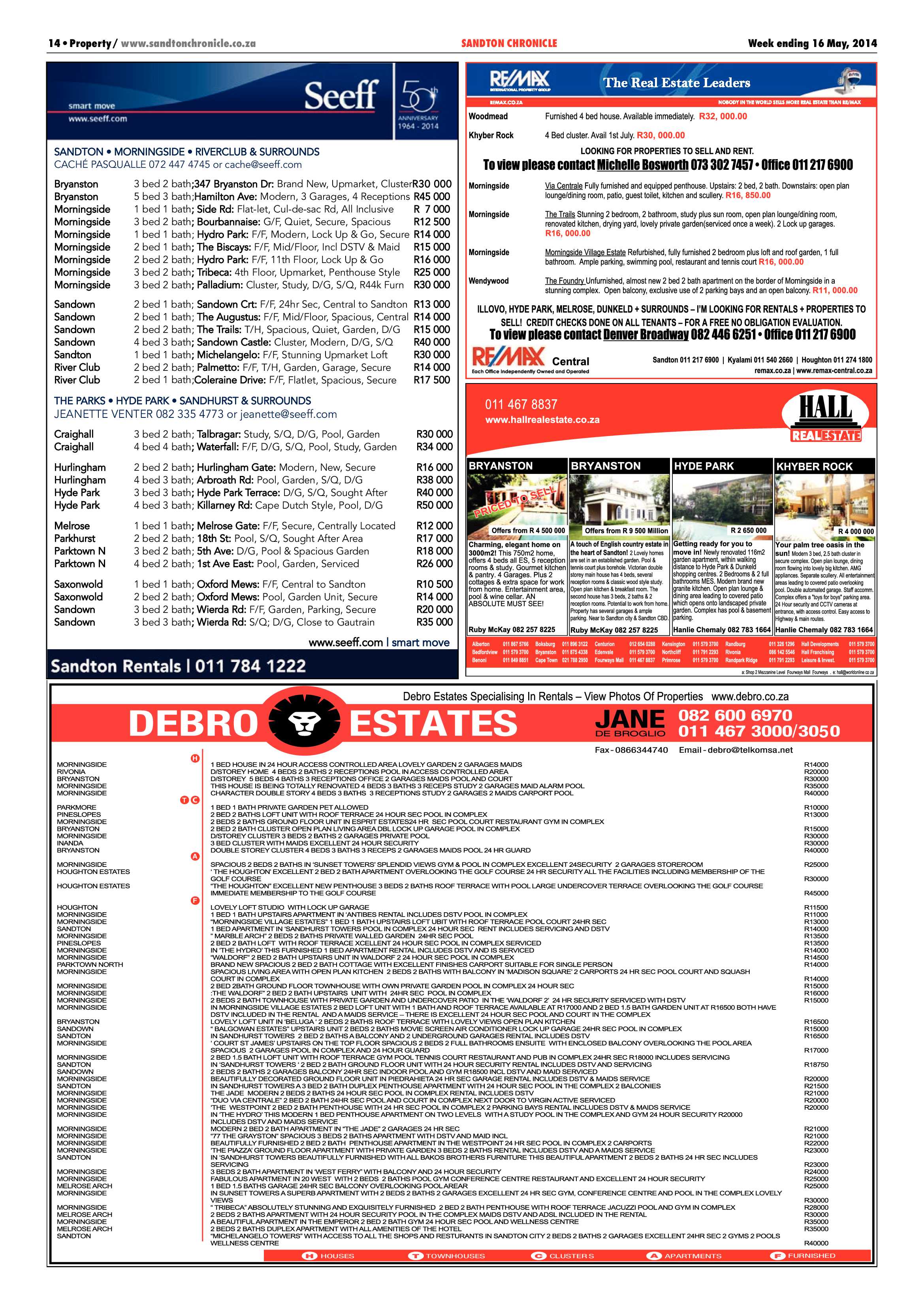 Sandton Chronicle 16 May 2014 page 22