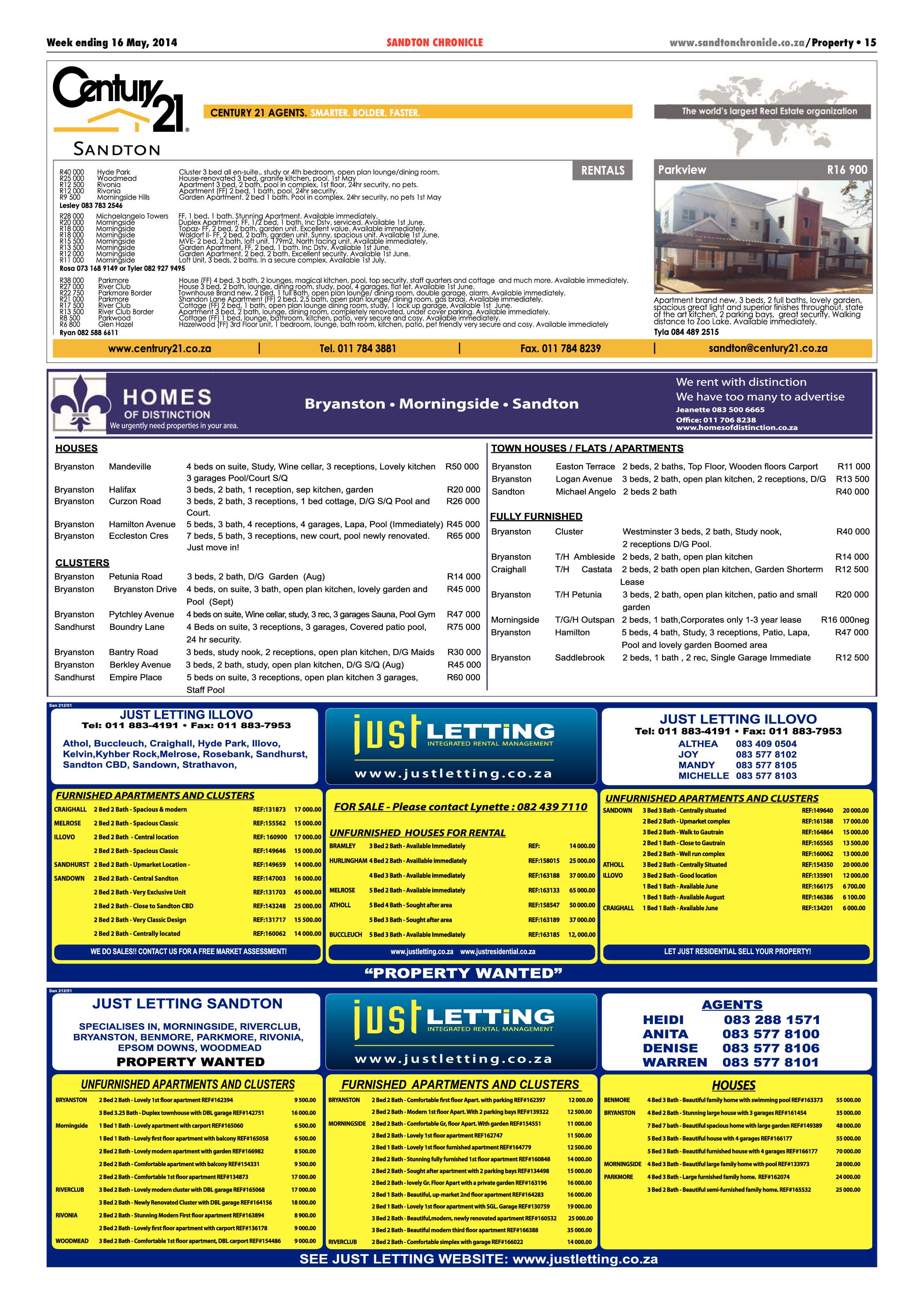 Sandton Chronicle 16 May 2014 page 23