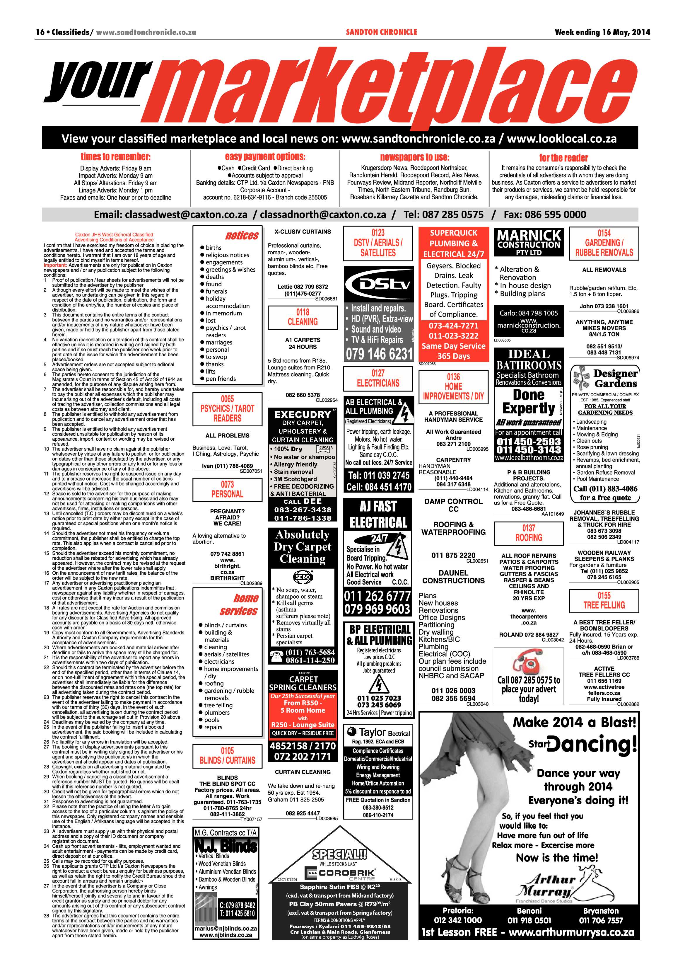 Sandton Chronicle 16 May 2014 page 24