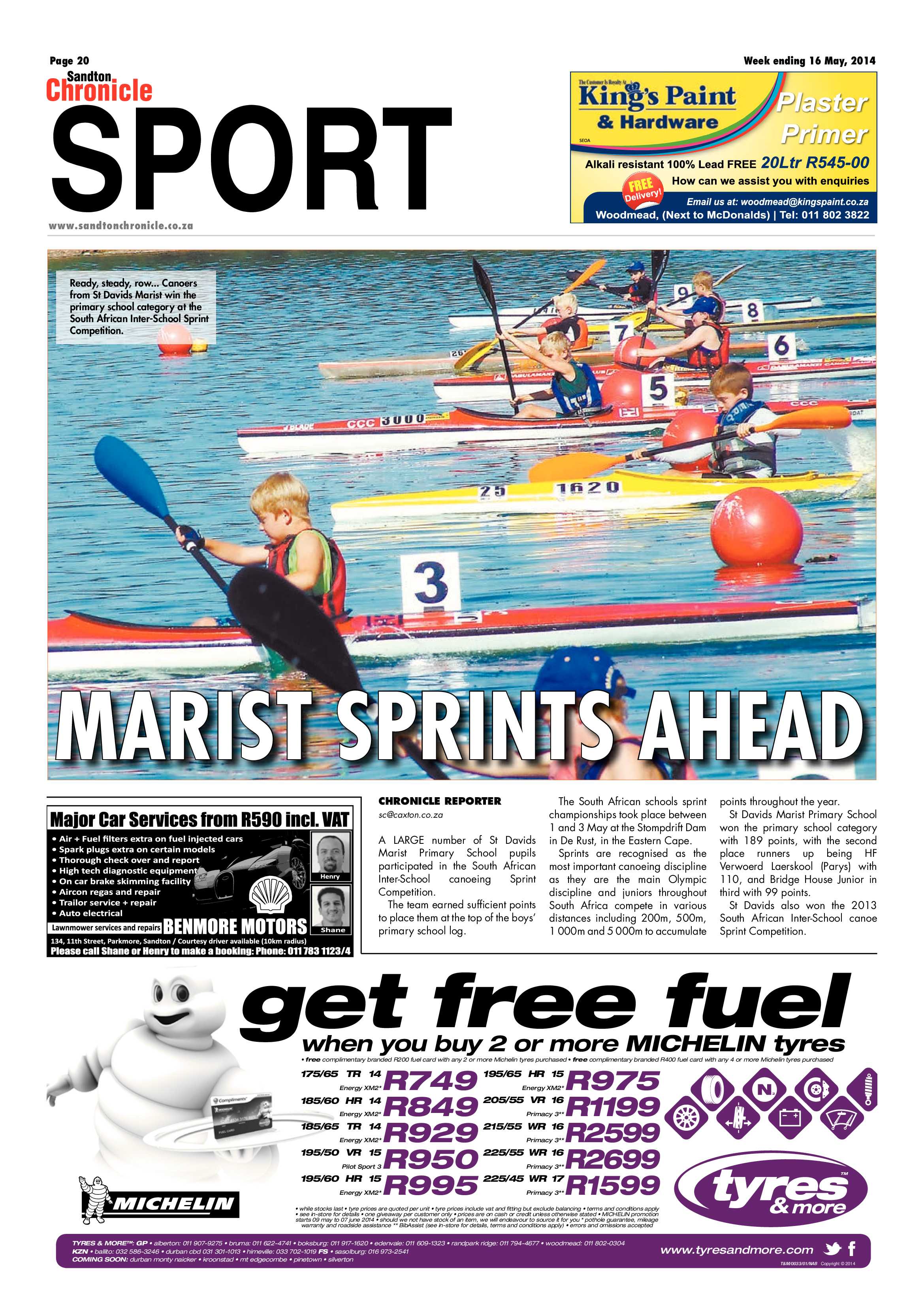 Sandton Chronicle 16 May 2014 page 28