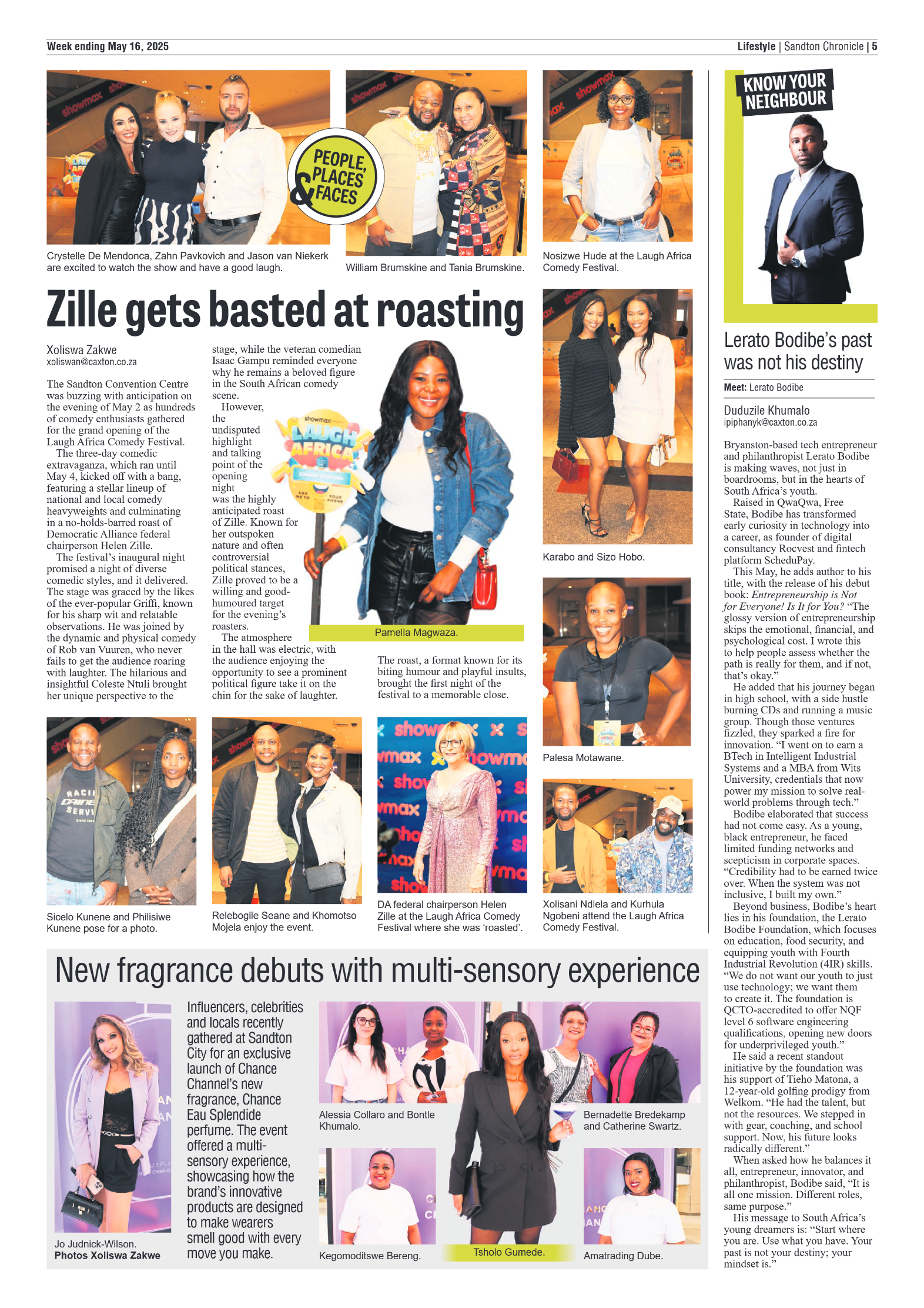 Sandton Chronicle 16 May 2025 page 5