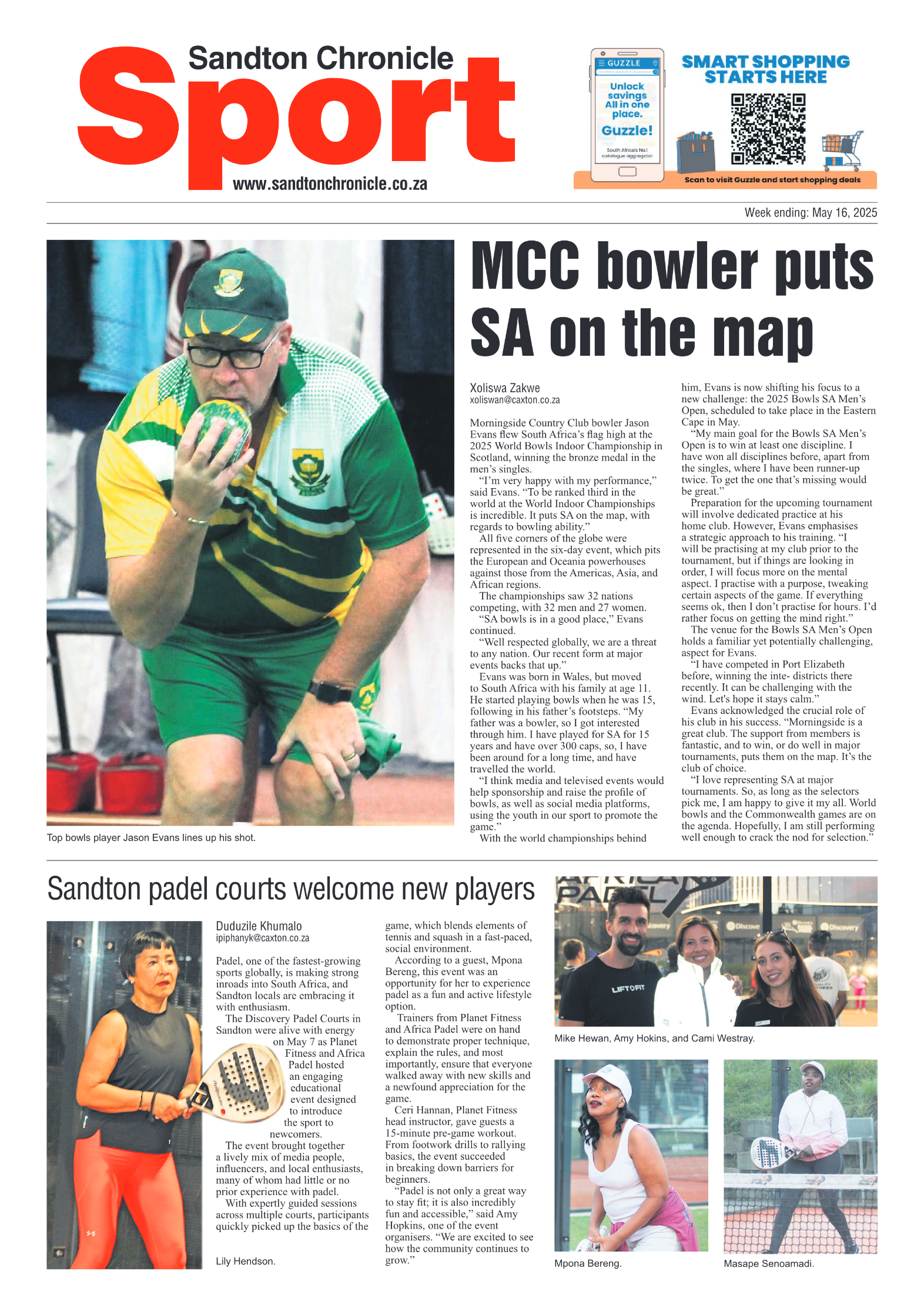 Sandton Chronicle 16 May 2025 page 8