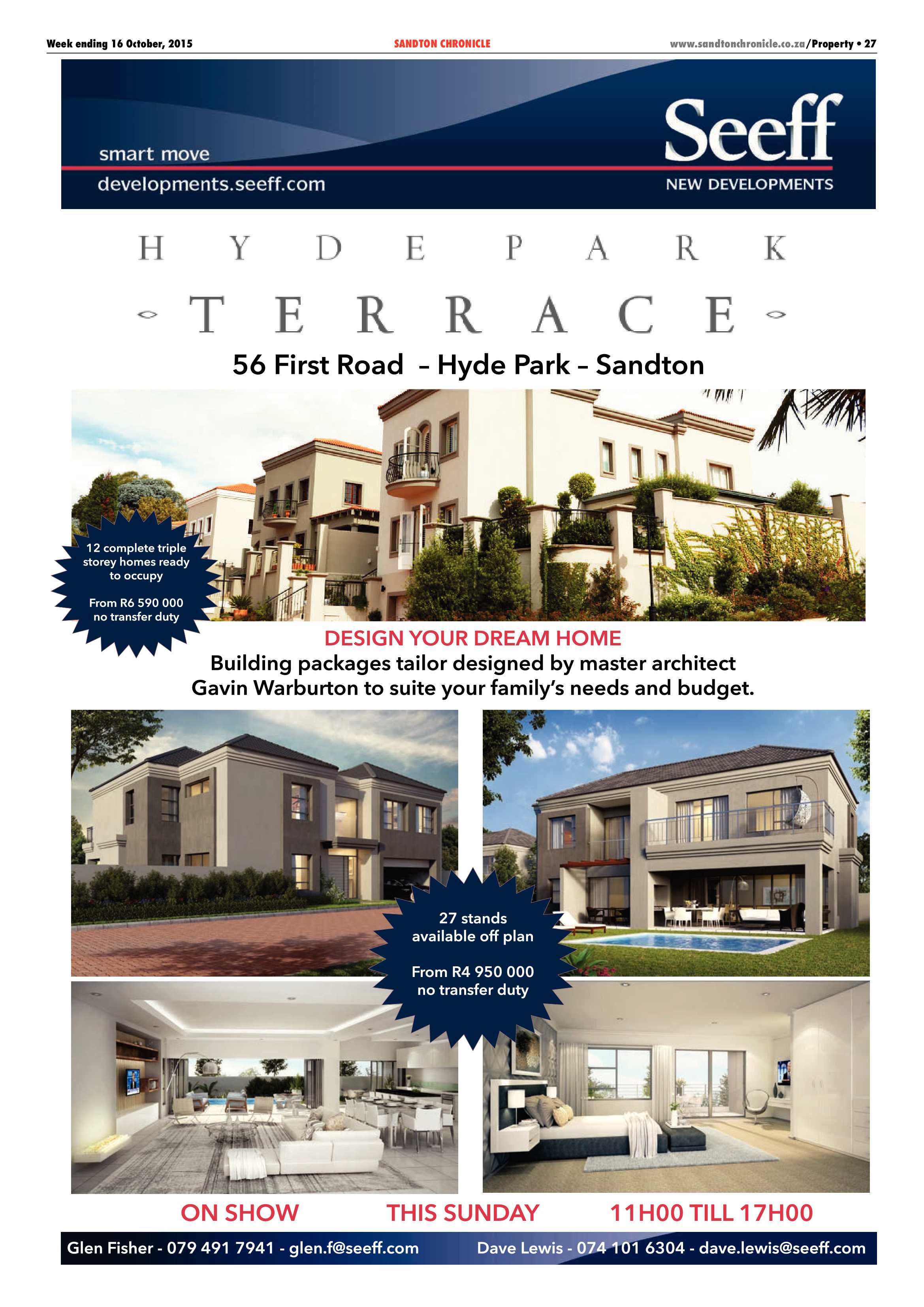 Sandton Chronicle 16 October 2015 page 27