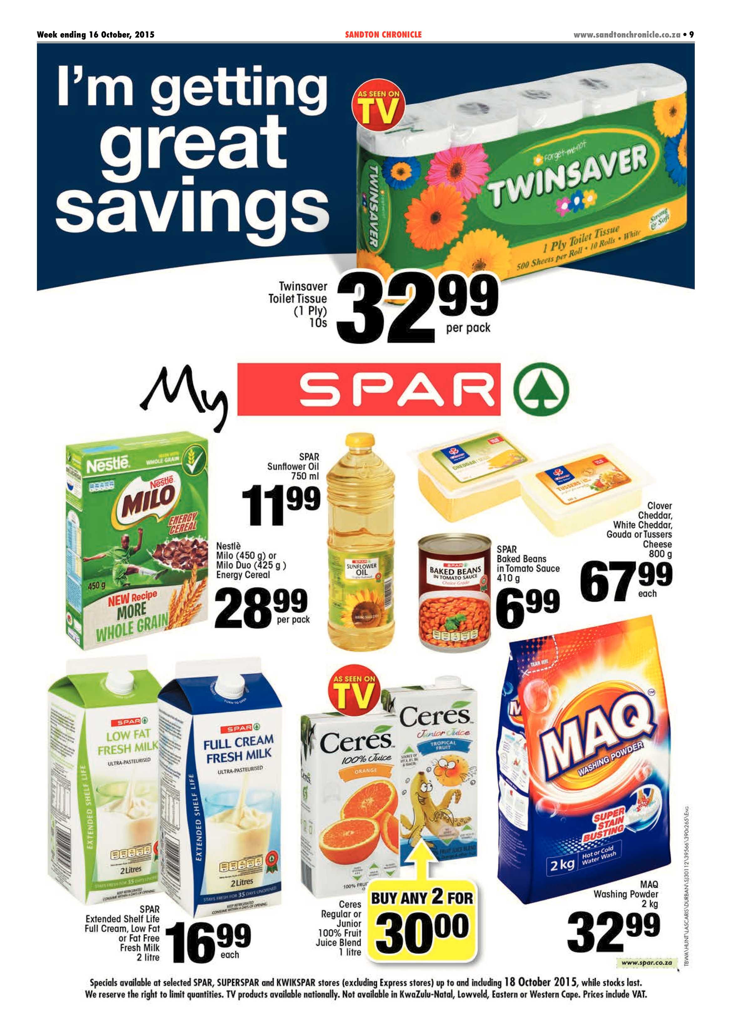 Sandton Chronicle 16 October 2015 page 9