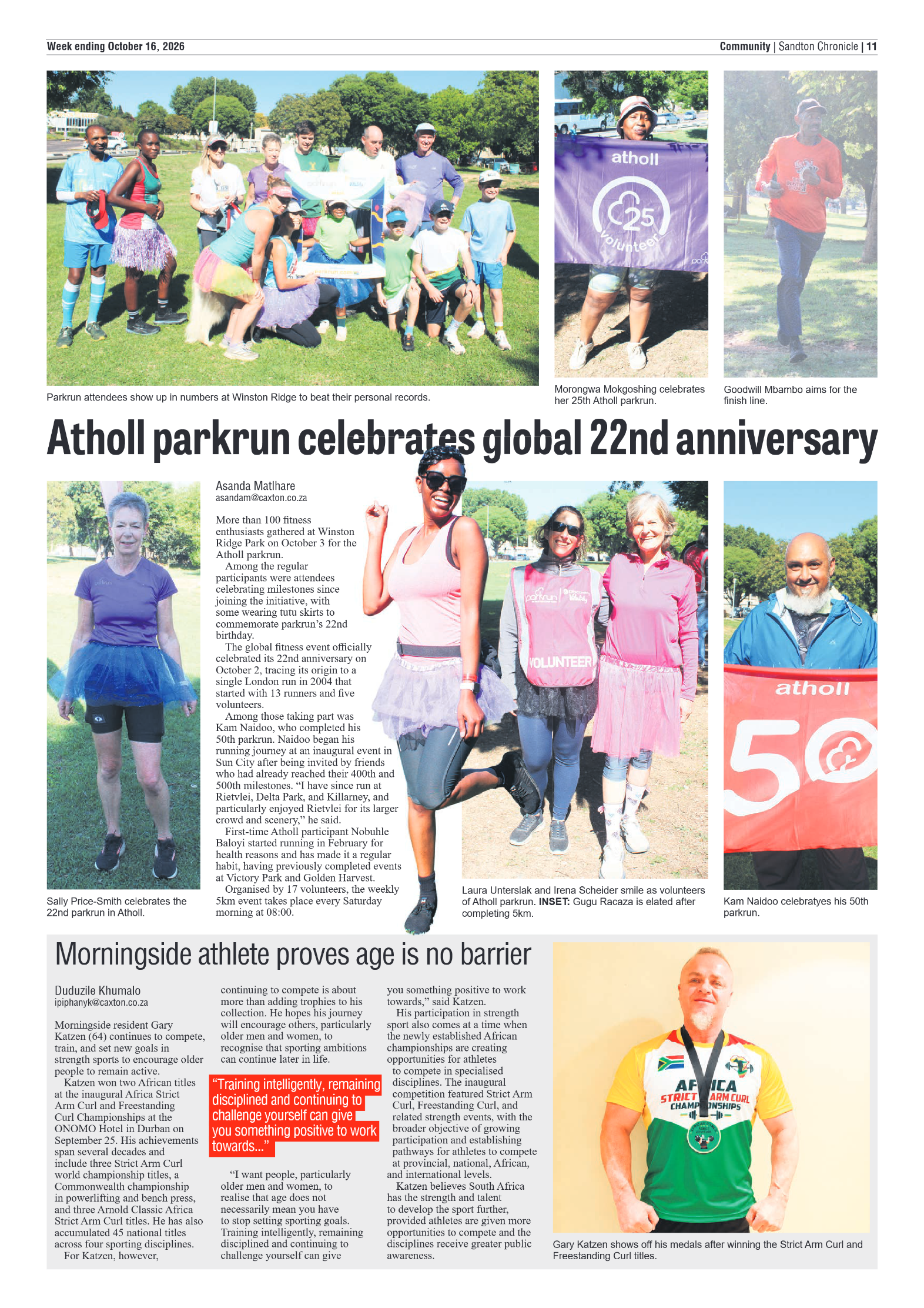 Sandton Chronicle 16 October 2026 page 10